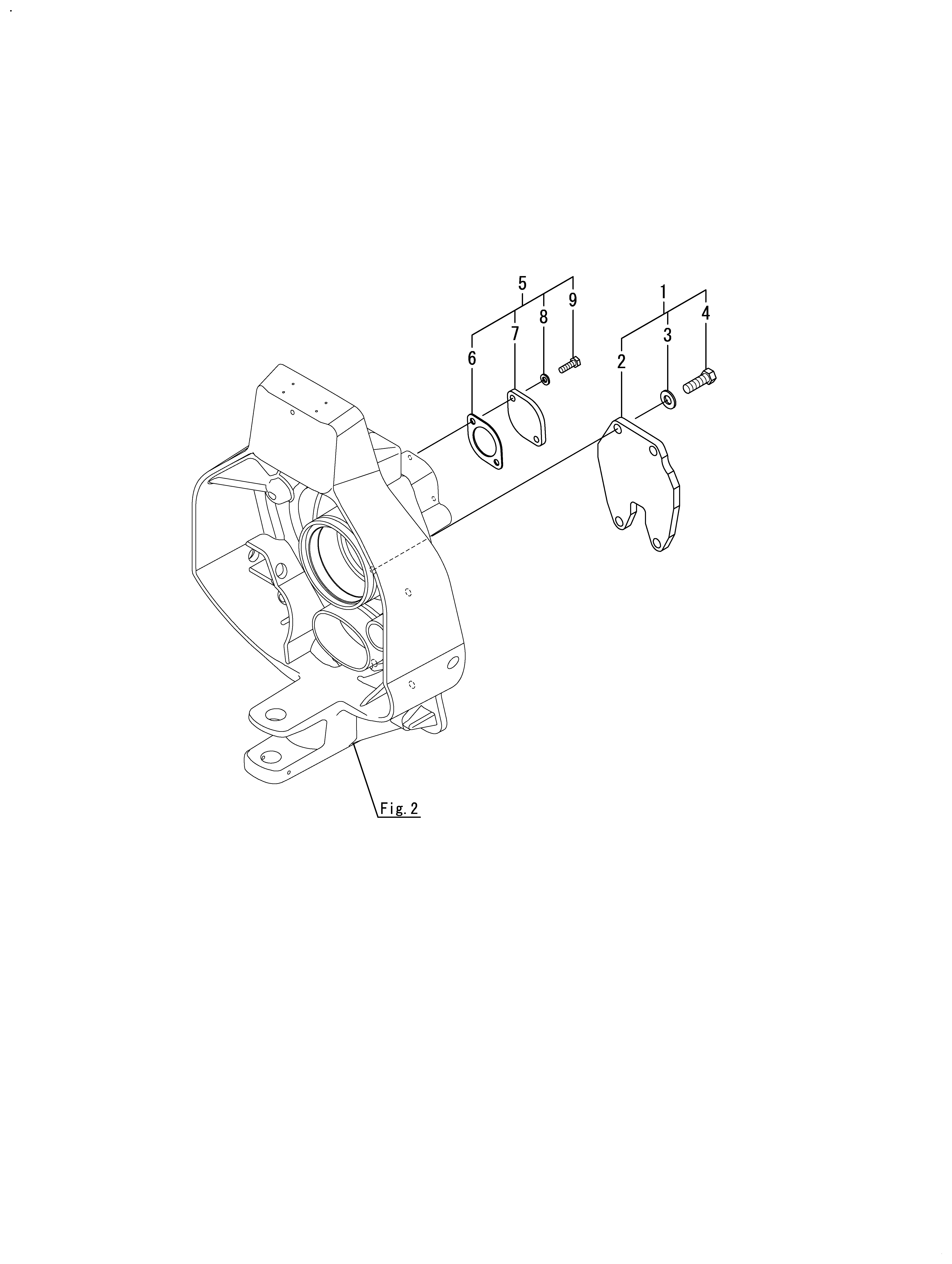 FIG 1. EXHAUST " SEA WATER BLOCK-OFF (OPTIONAL)