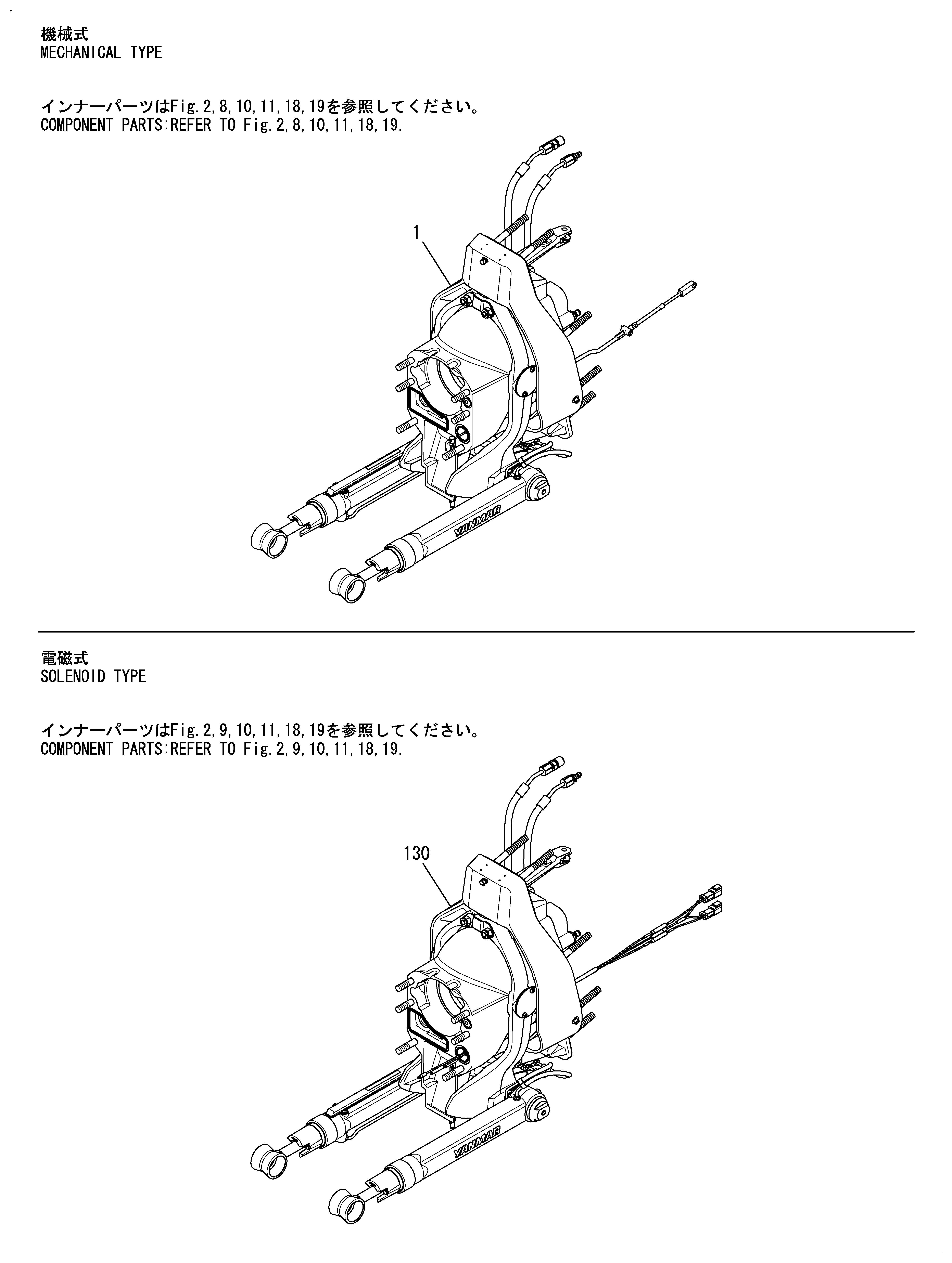 FIG 22. PARTIES DE RÉPONSE(GIMBAL) (OPTIONAL)