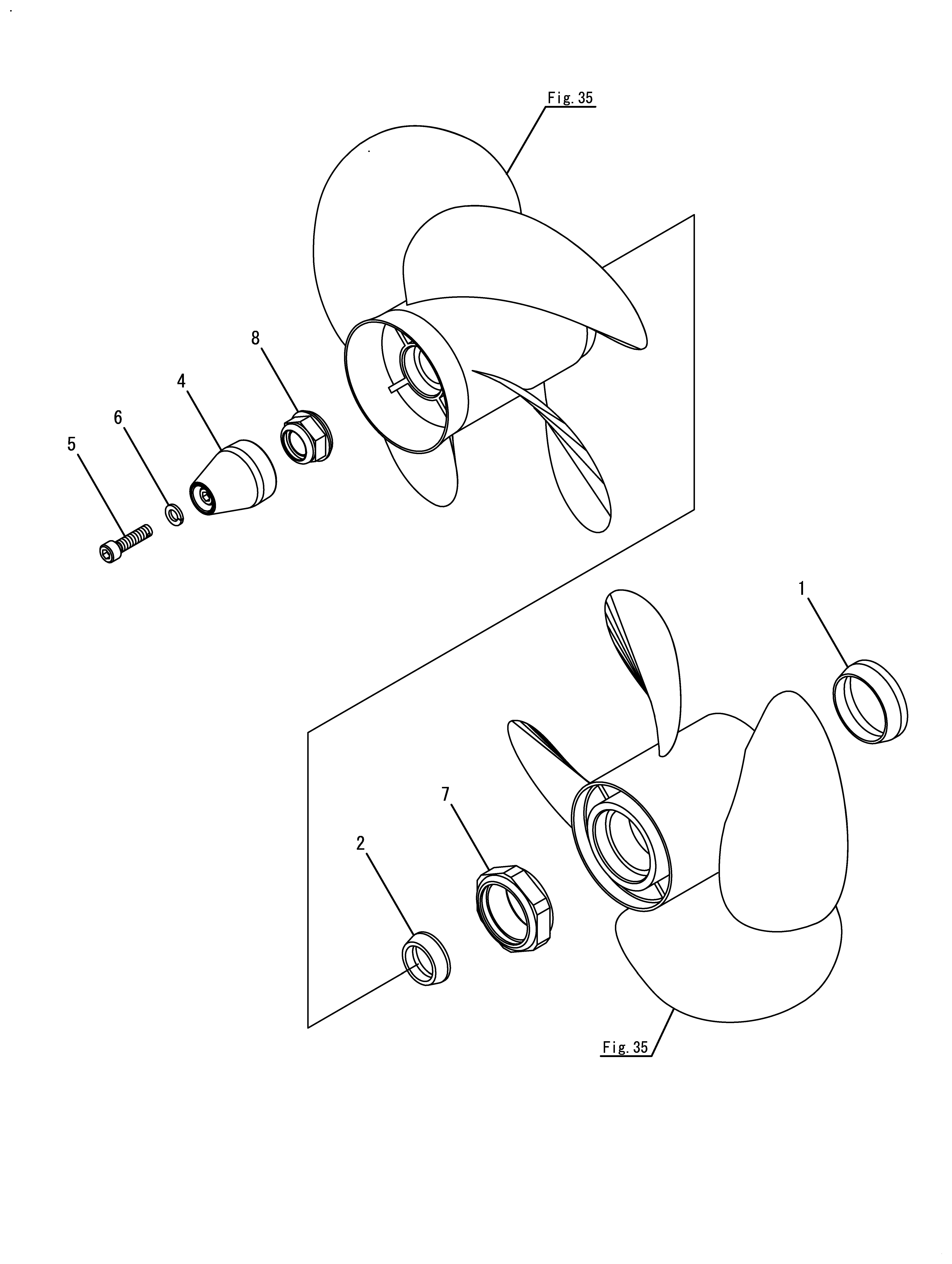 FIG 34. (14A) ACCESSOIRES PROPELLERS (SIGNATURE)