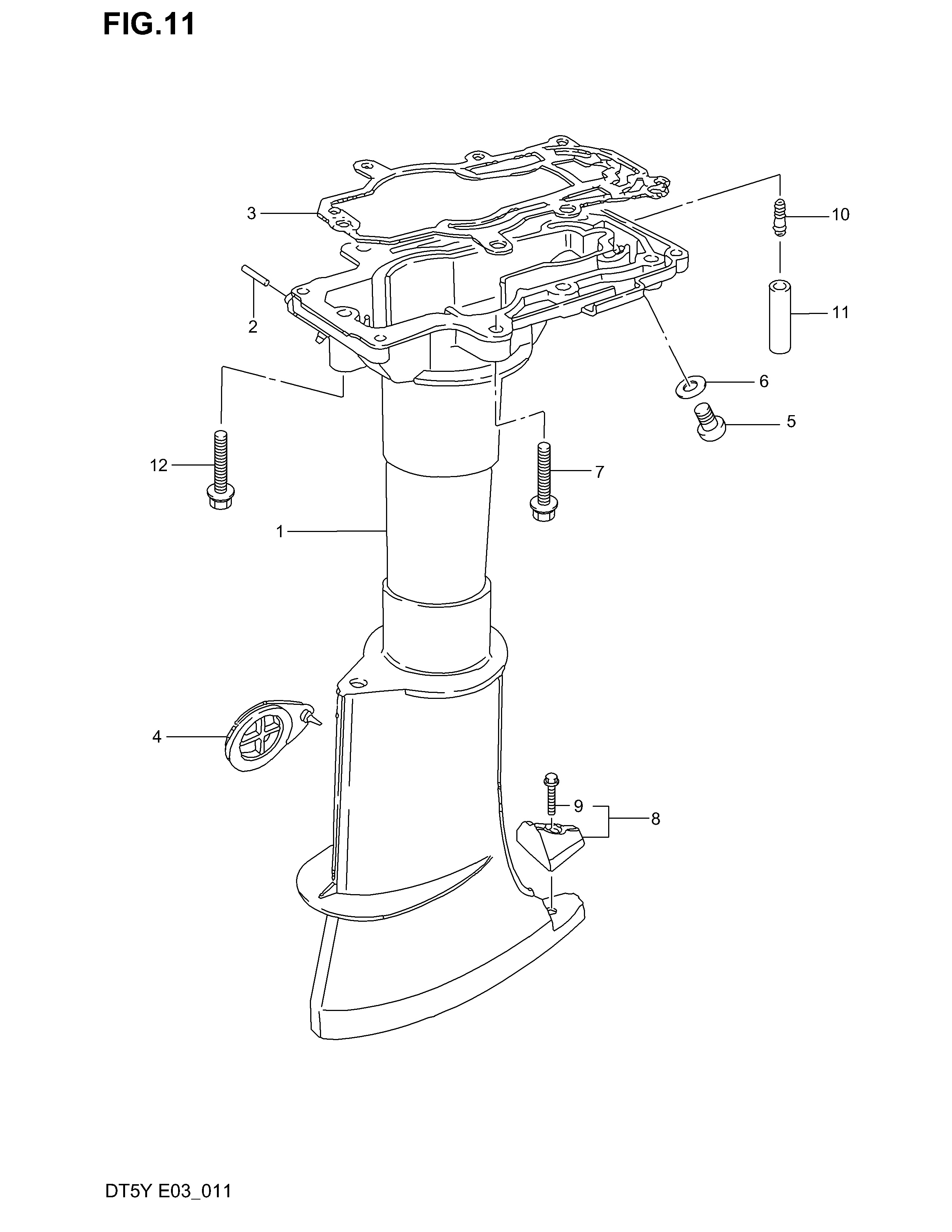 Carter d'arbre de transmission