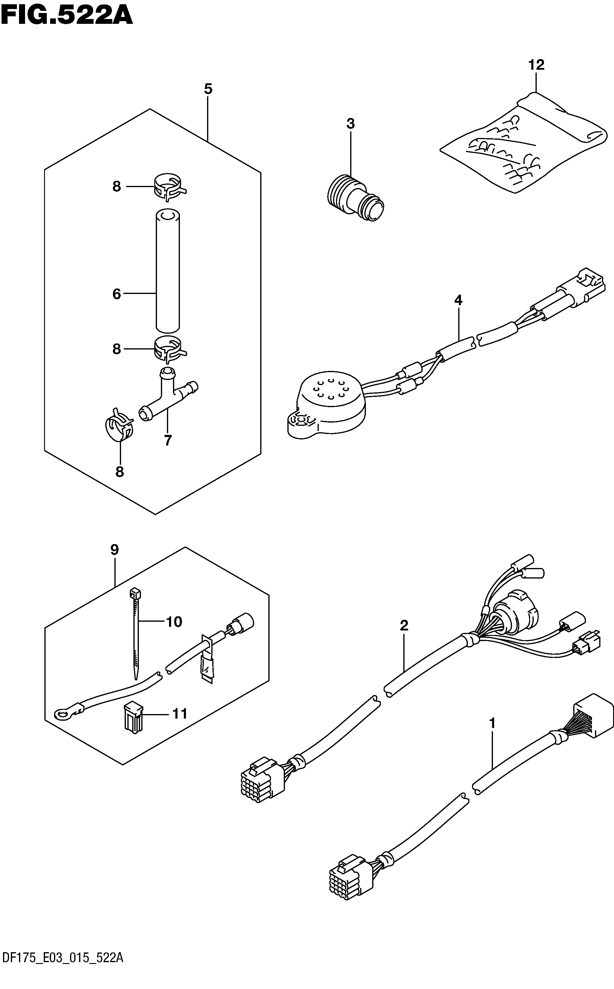 ARNÉS OPCIONAL (1) (DF150T E03)