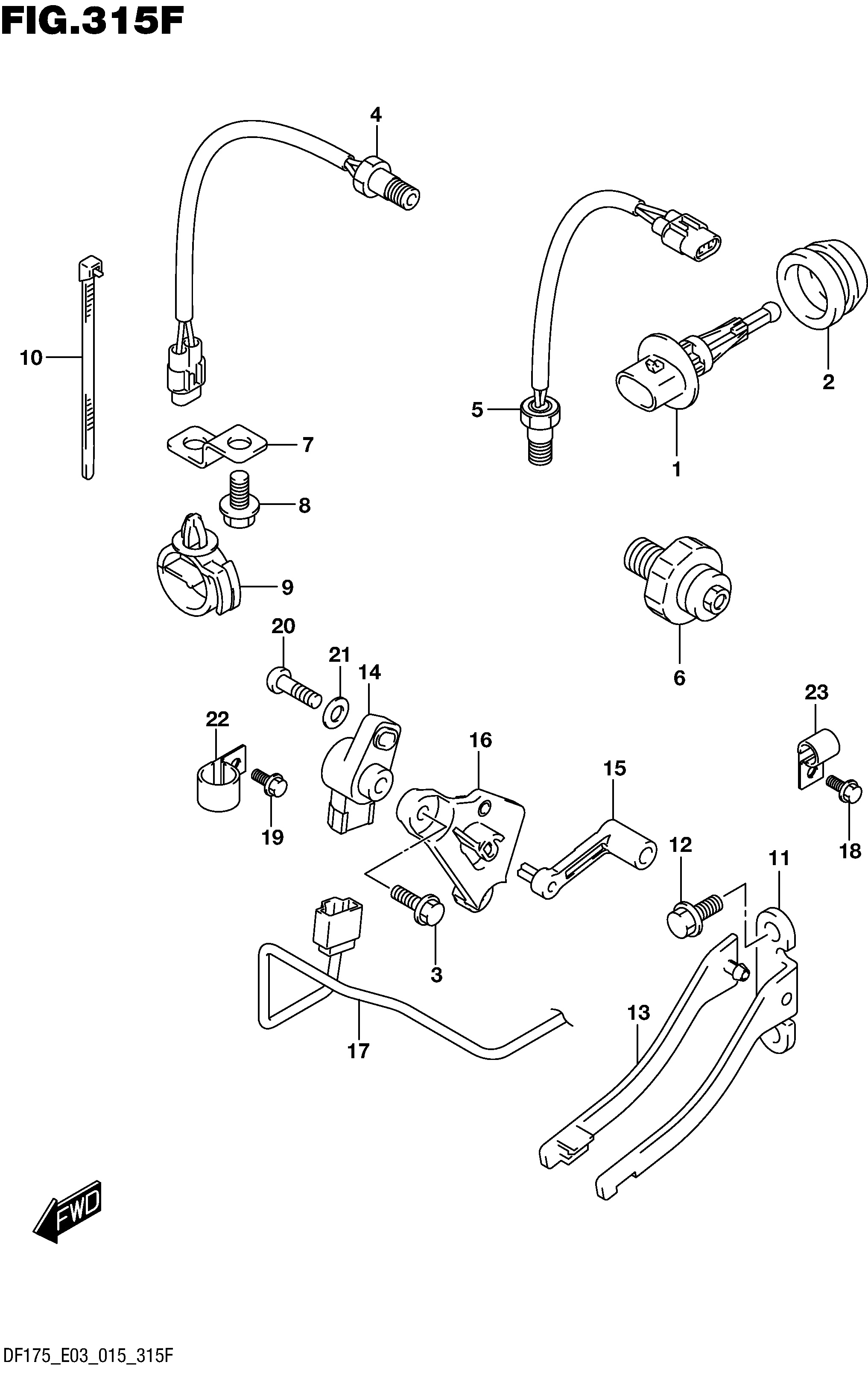 SENSOR (DF175TG E03)