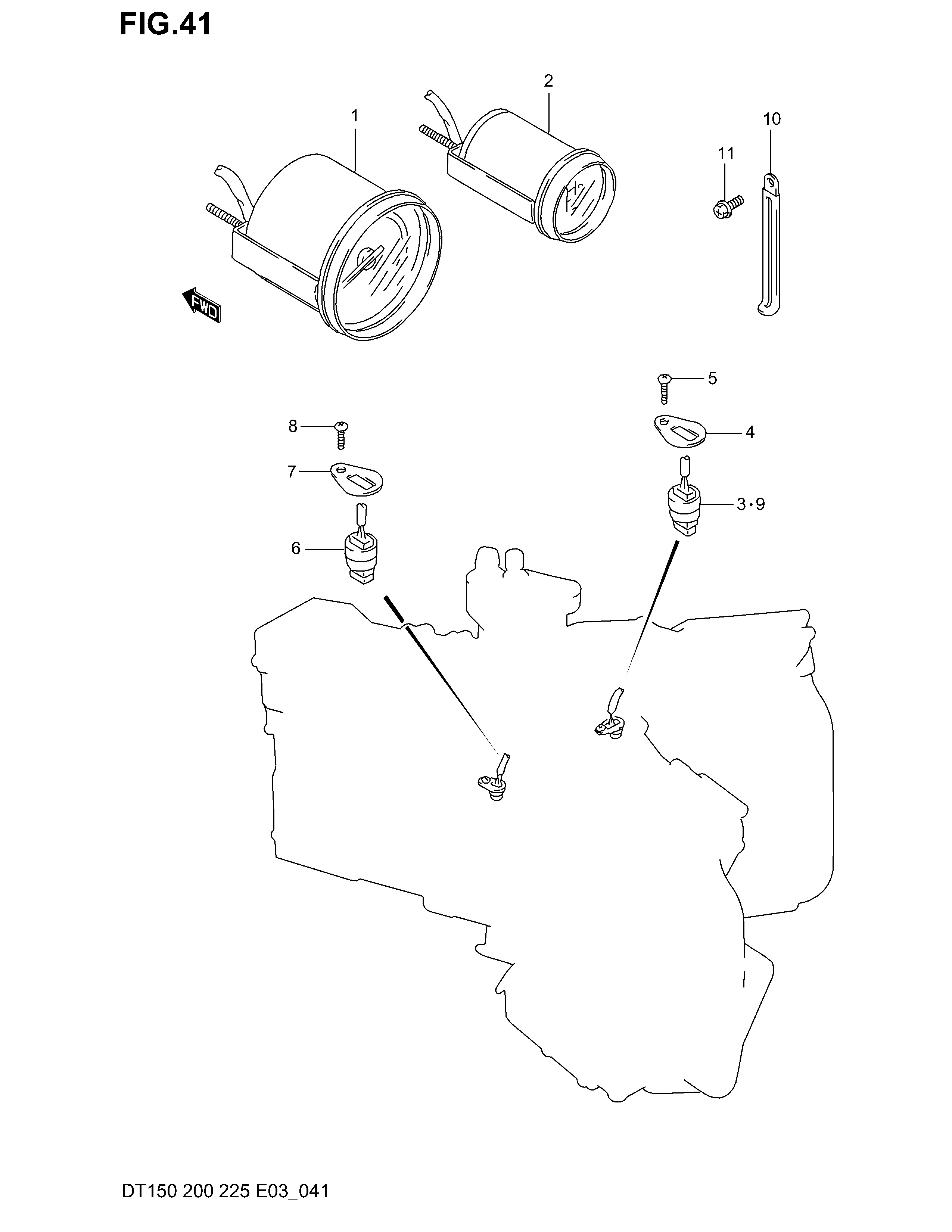 CAPTEUR ET COMPTEUR (DT225 225G)