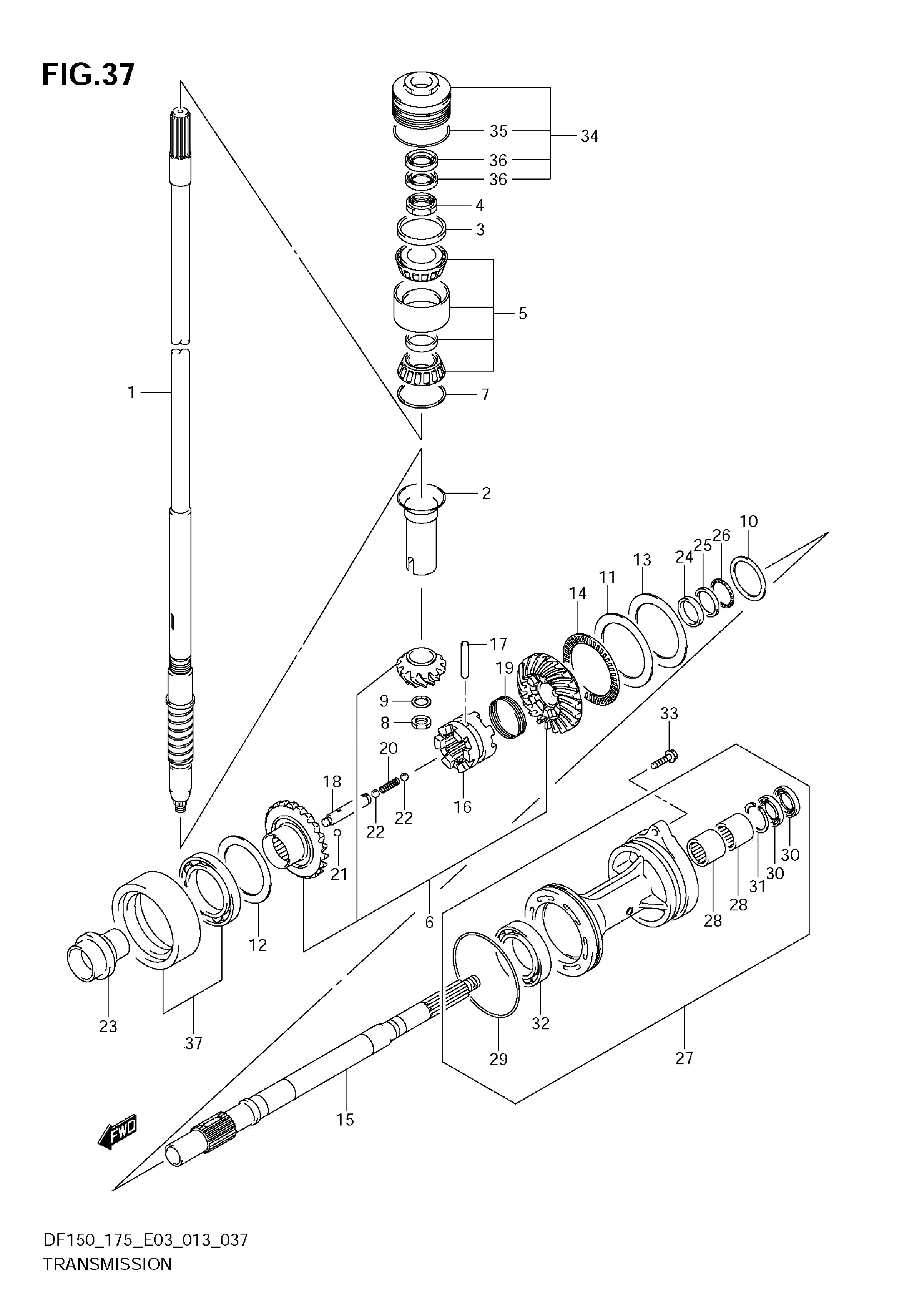 TRASMISSIONE (DF150Z E3)