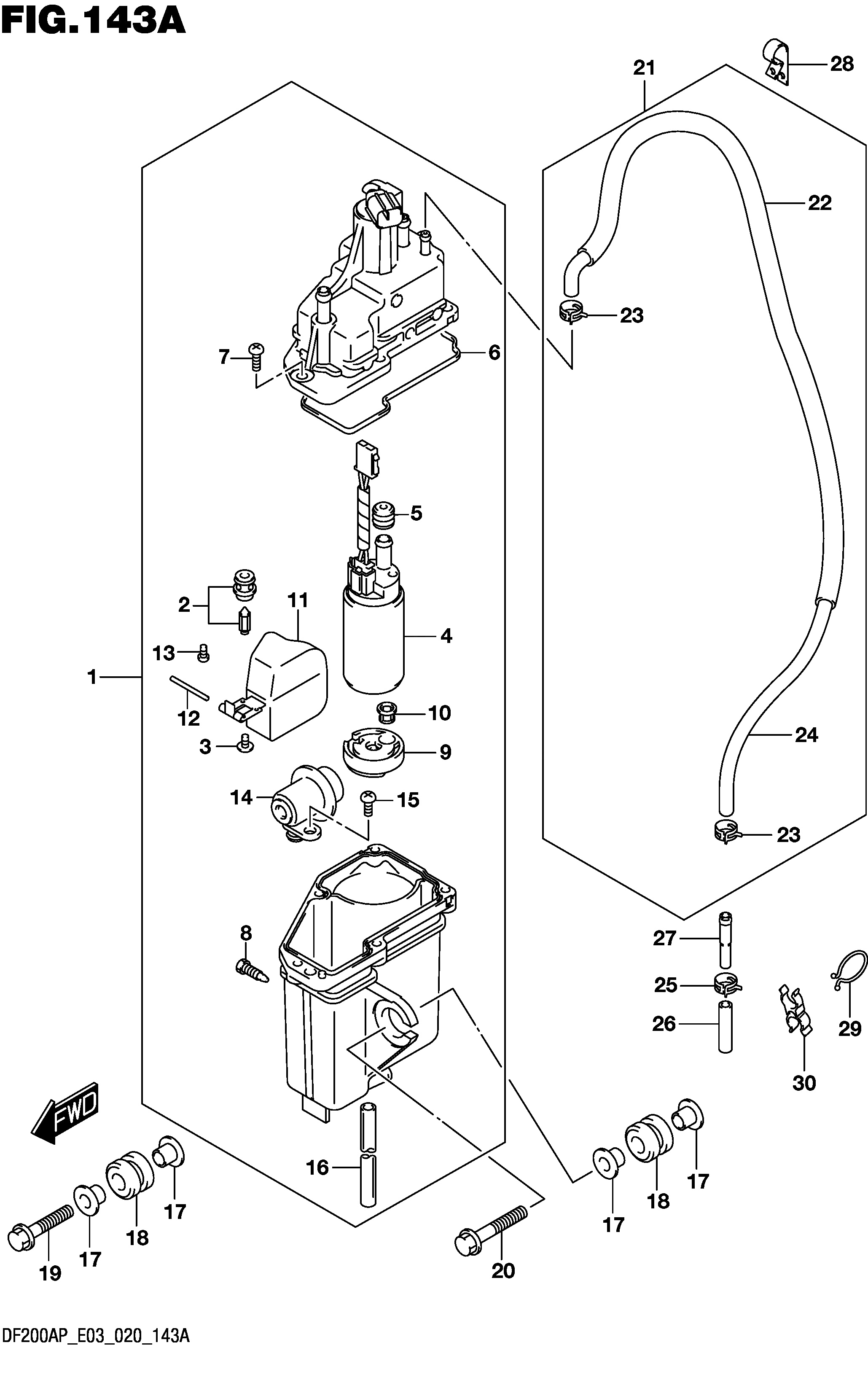 SEPARADOR DE VAPOR DE COMBUSTIBLE