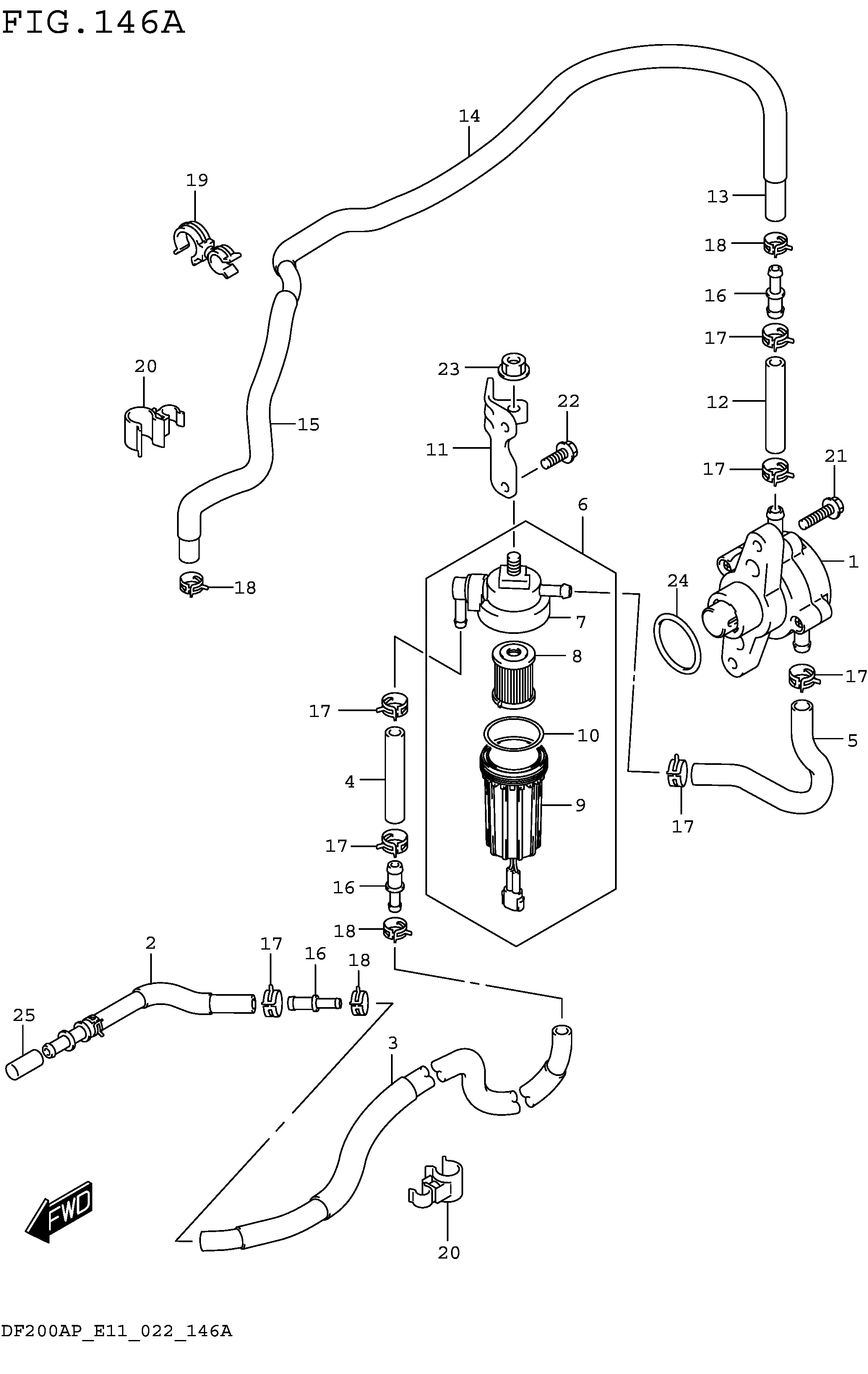 Pompe à carburant (E01,E03,E11)