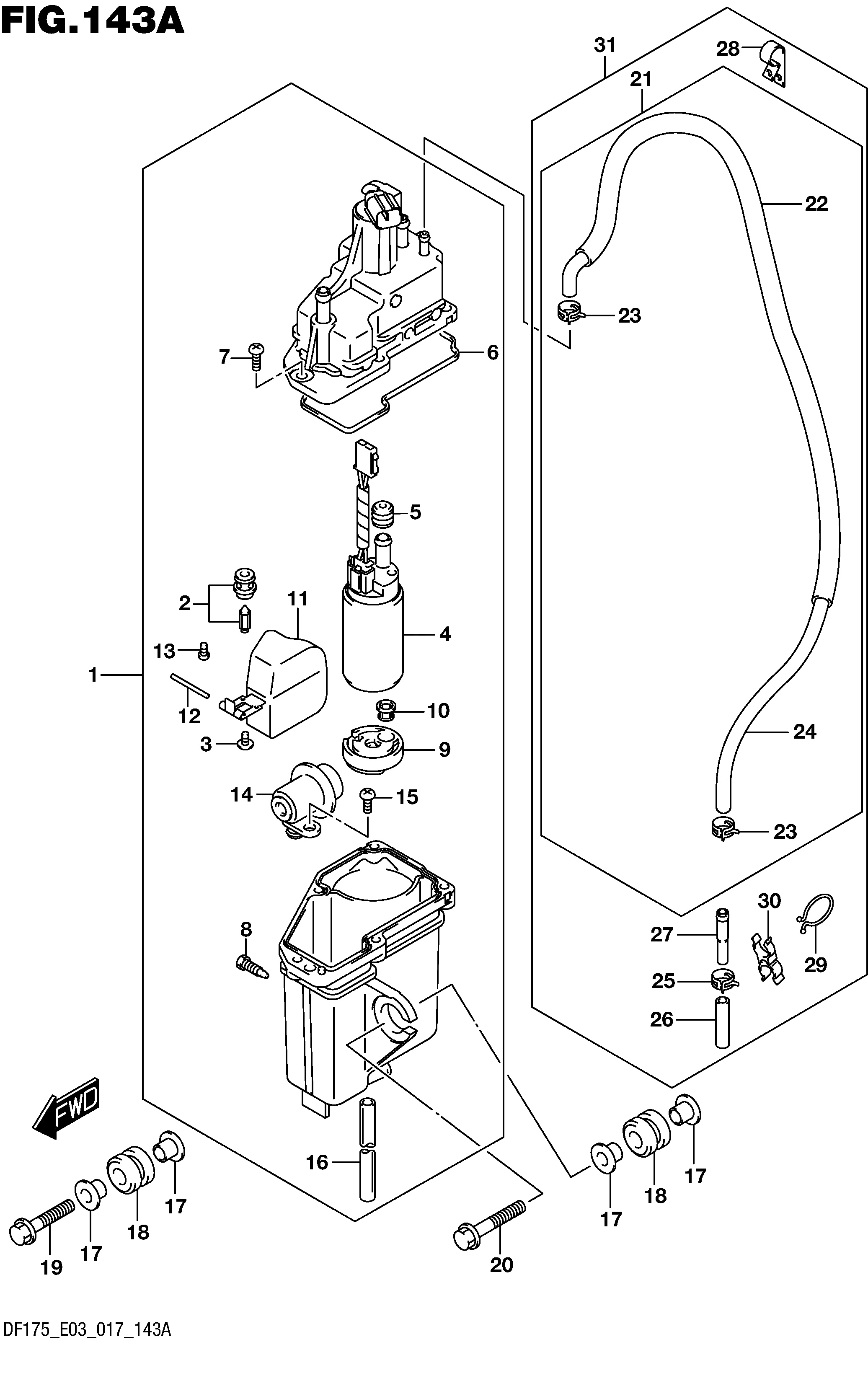SEPARADOR DE VAPOR DE COMBUSTIBLE