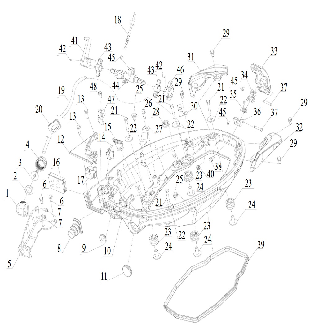 Base del motor 1