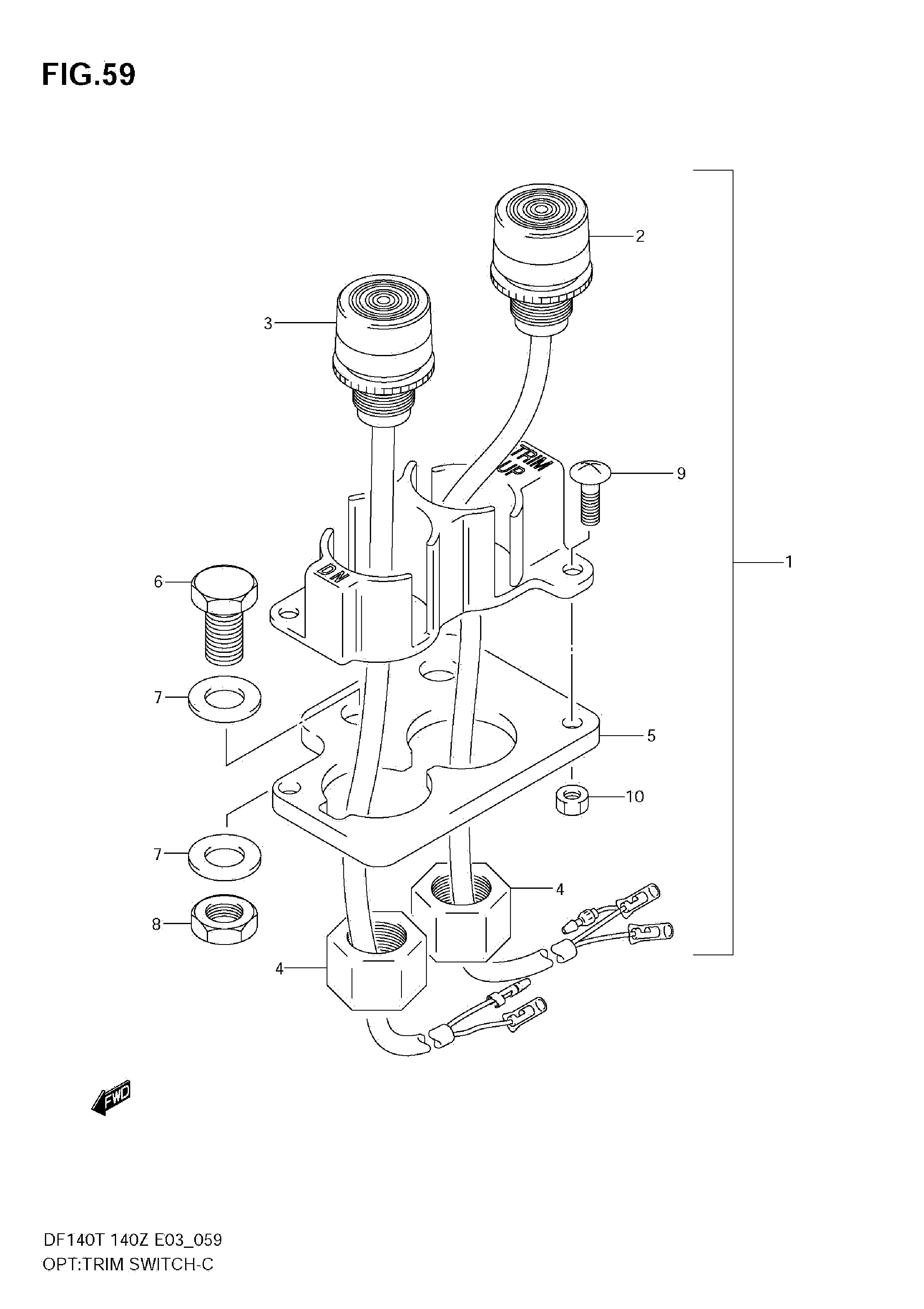 INTERRUPTOR DE COMPENSACIÓN OPCIONAL (MODELO 02-04)(NO PARA EL MERCADO DE EE. UU.)