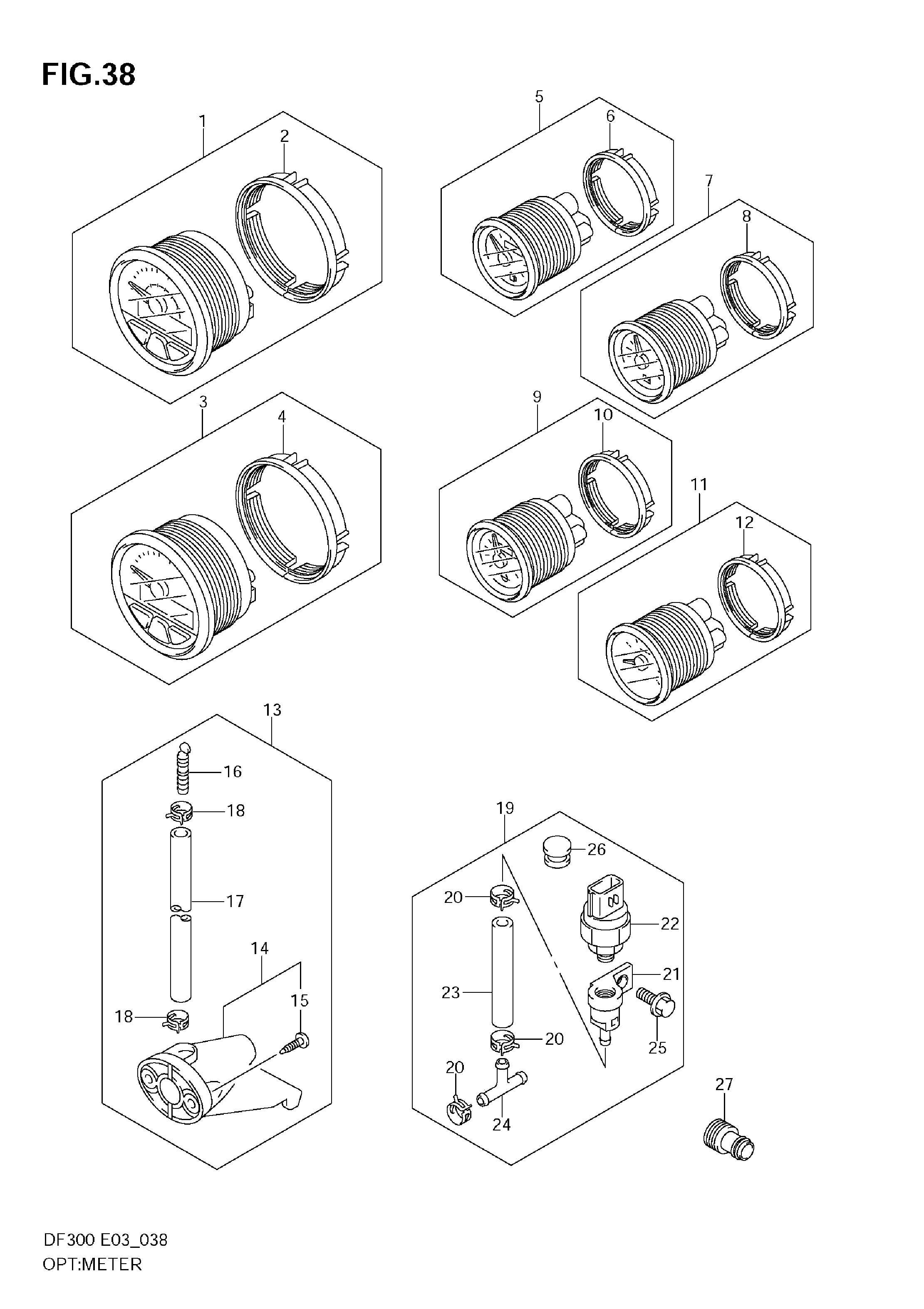 OPT METER (PAS POUR LE MARCHÉ AMÉRICAIN)