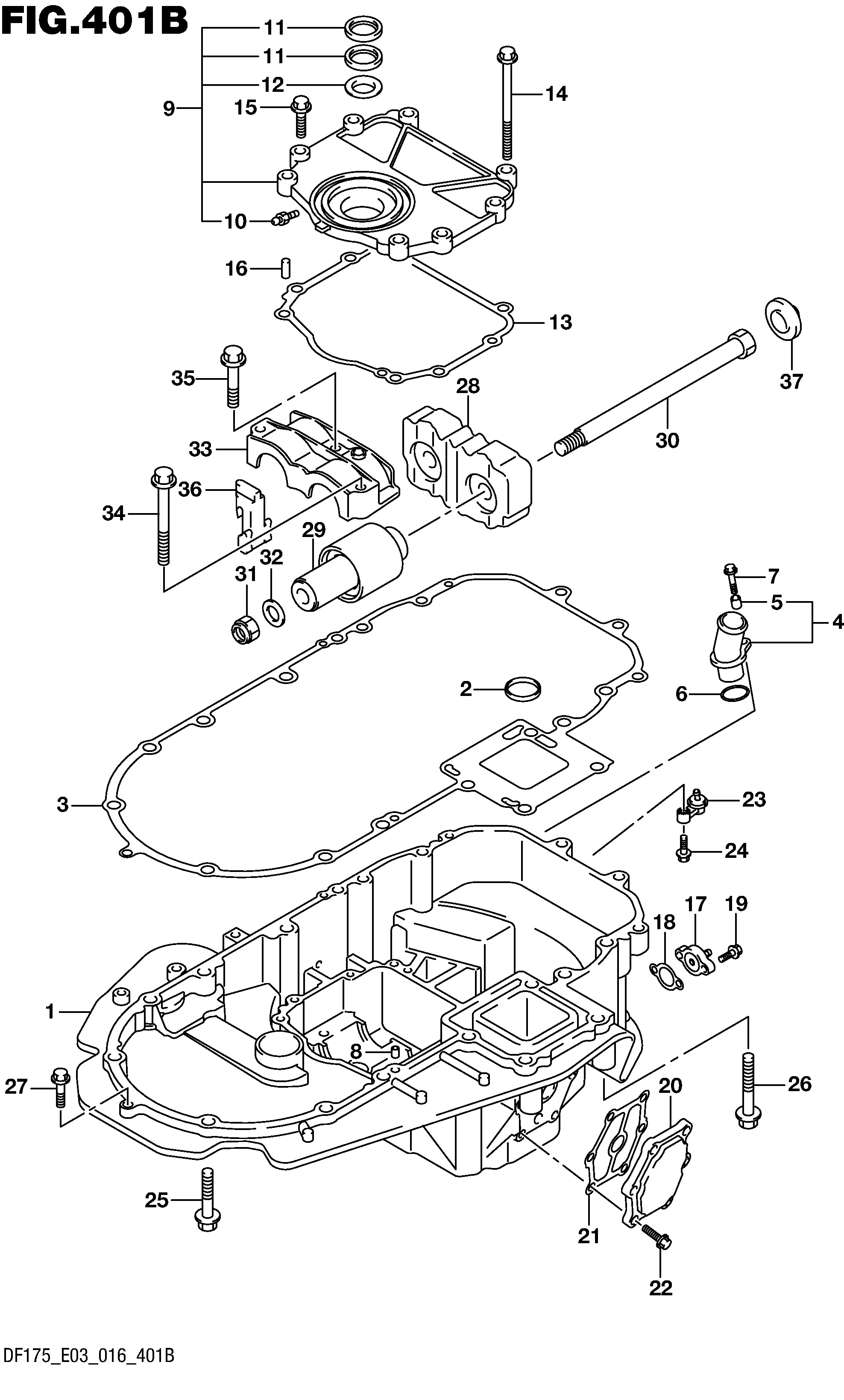 SUPPORT MOTEUR (DF150TG E03)
