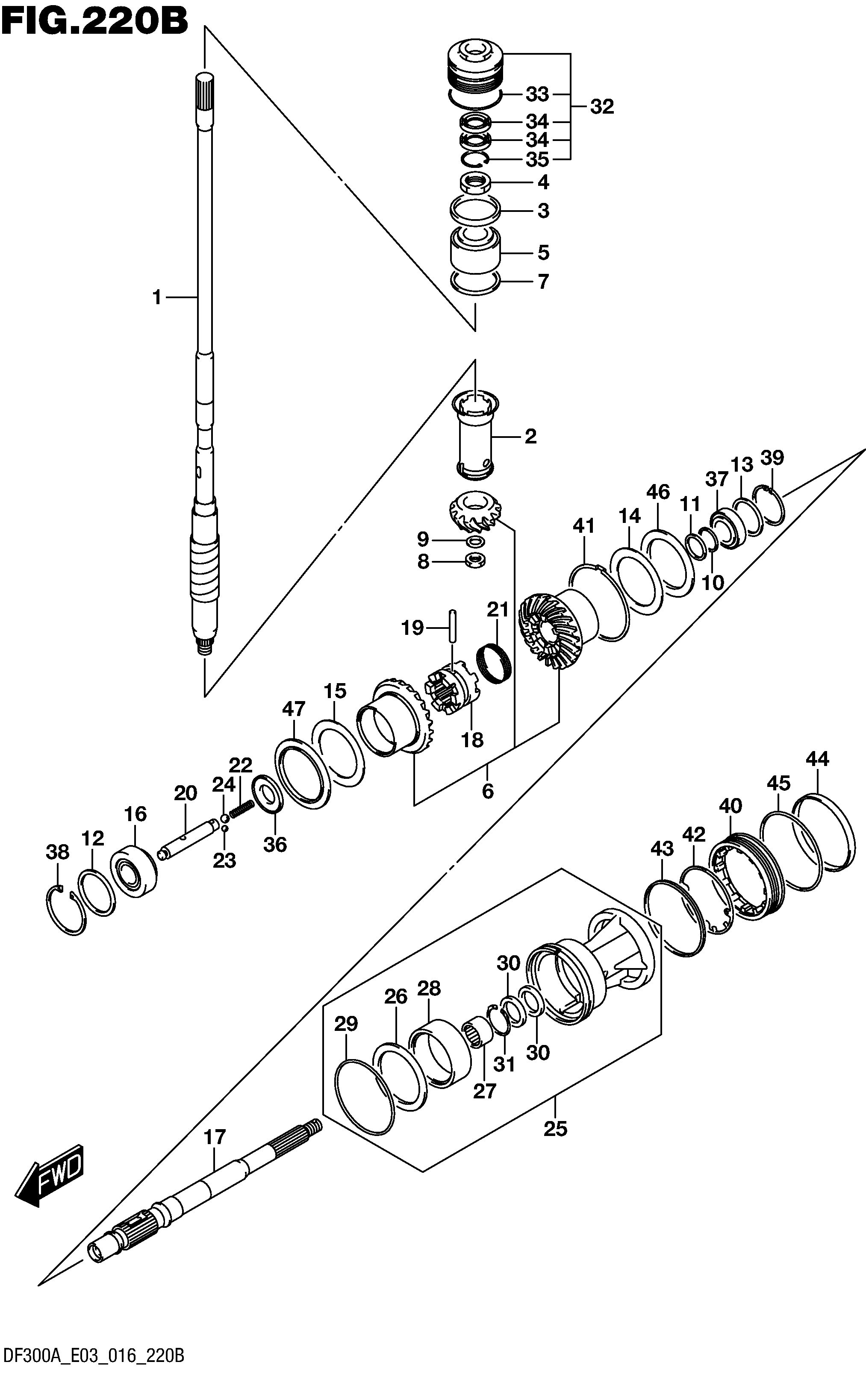 TRASMISSIONE (DF250A E03)