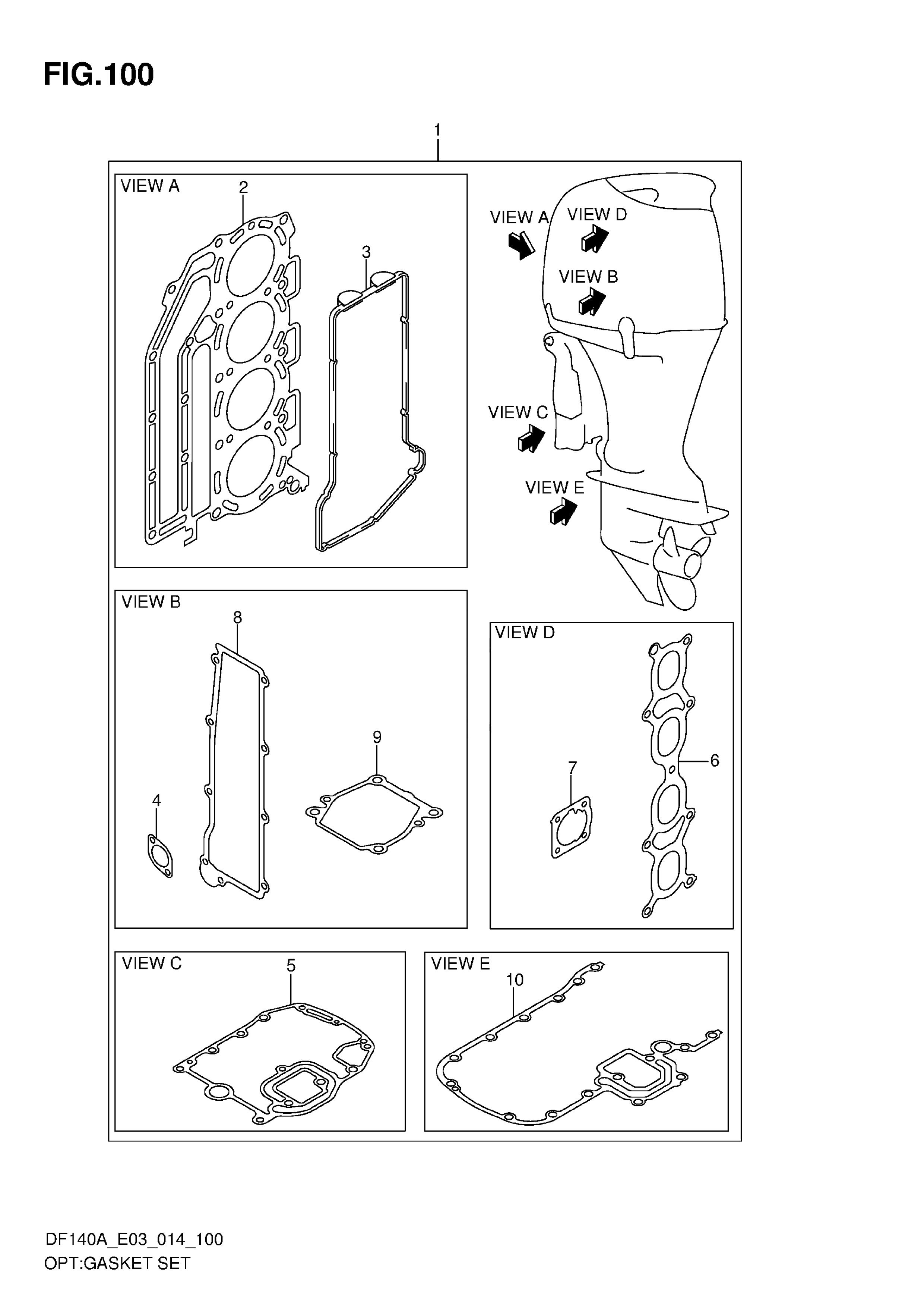 JEU DE JOINTS OPT