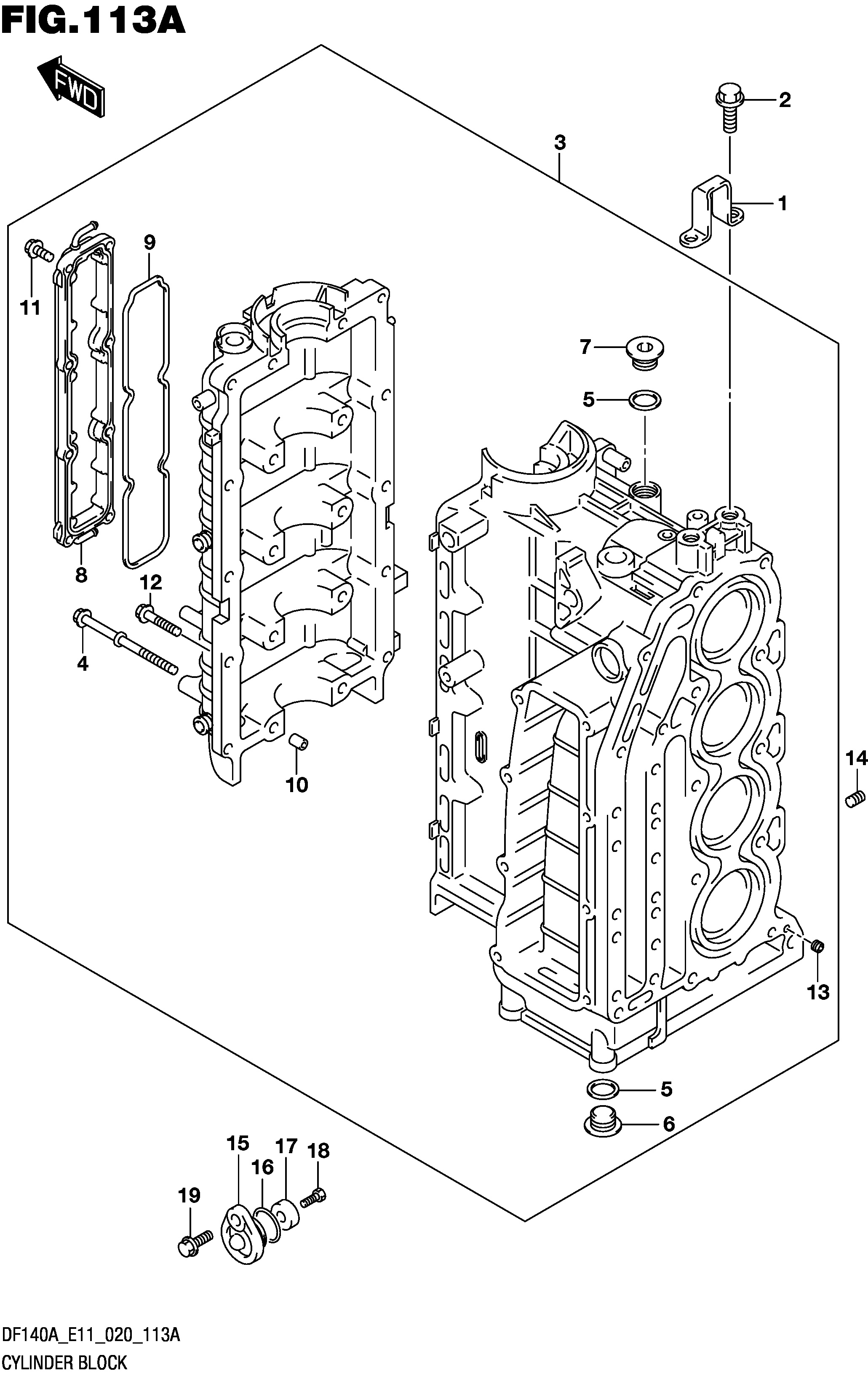 Bloque de cilindros