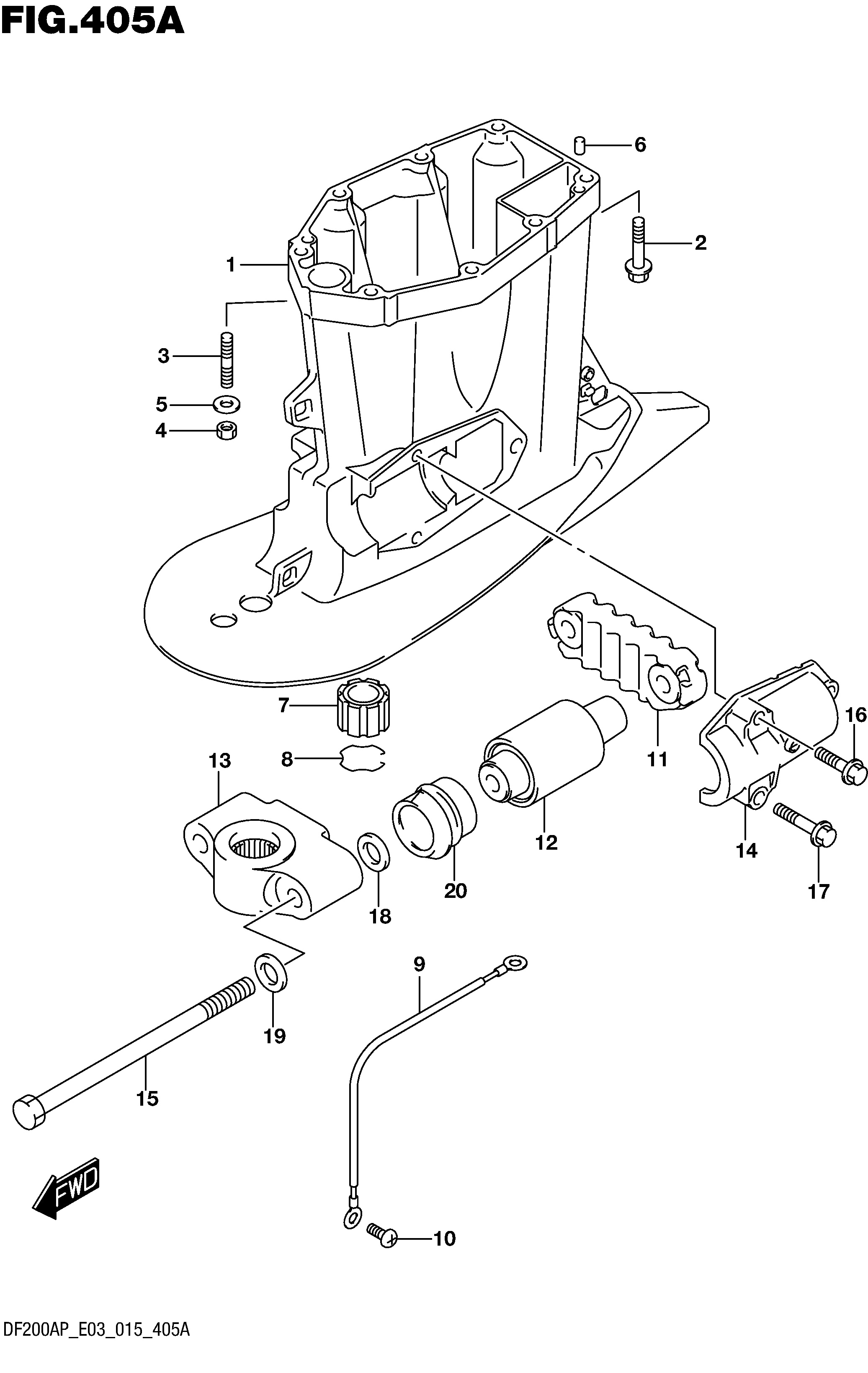 Carter d'arbre de transmission
