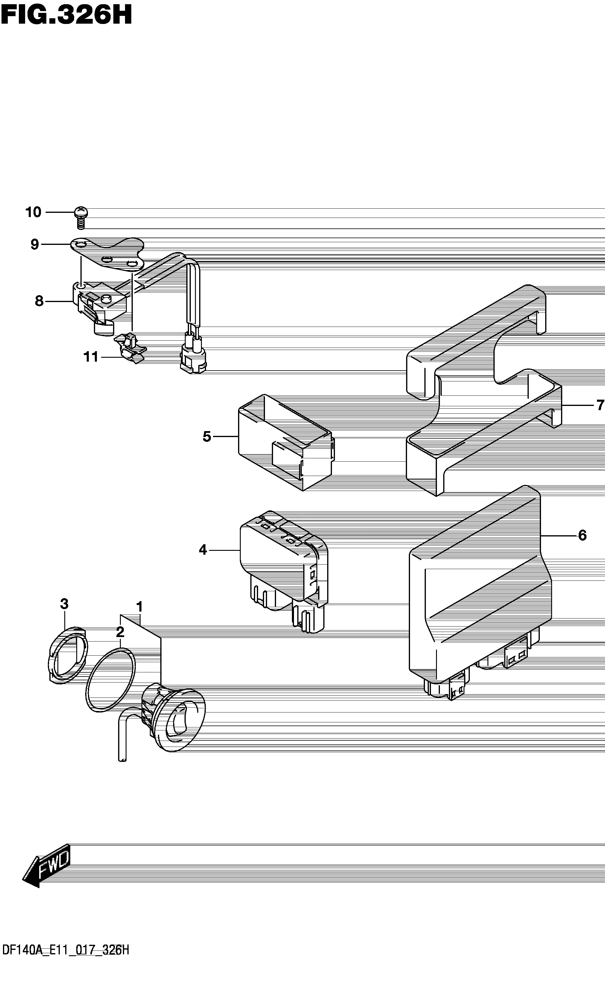 UNITÉ DE COMMANDE MOTEUR DE COMMUTATEUR PTT (DF140AZ E11)