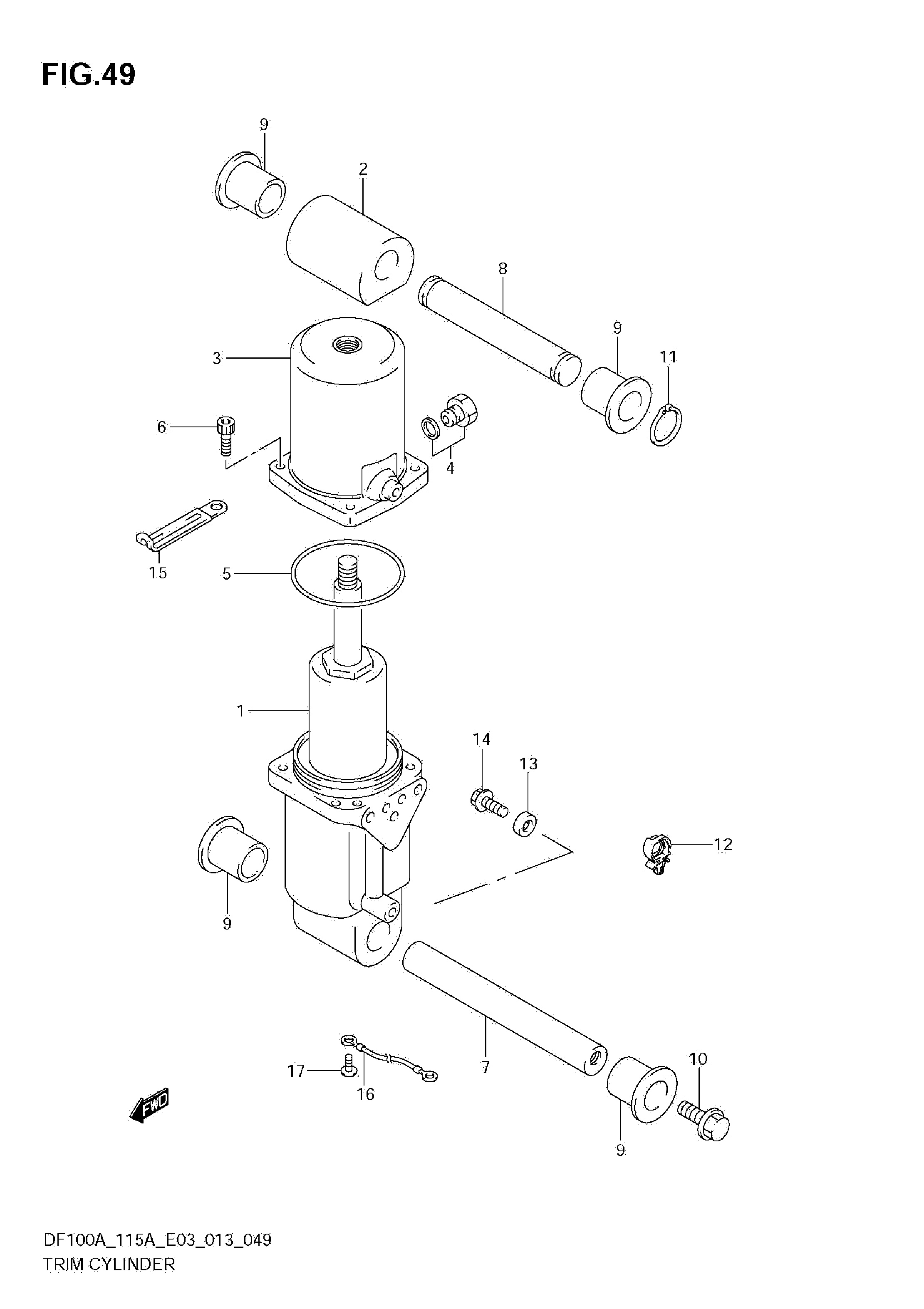 CYLINDRE DE GARNITURE