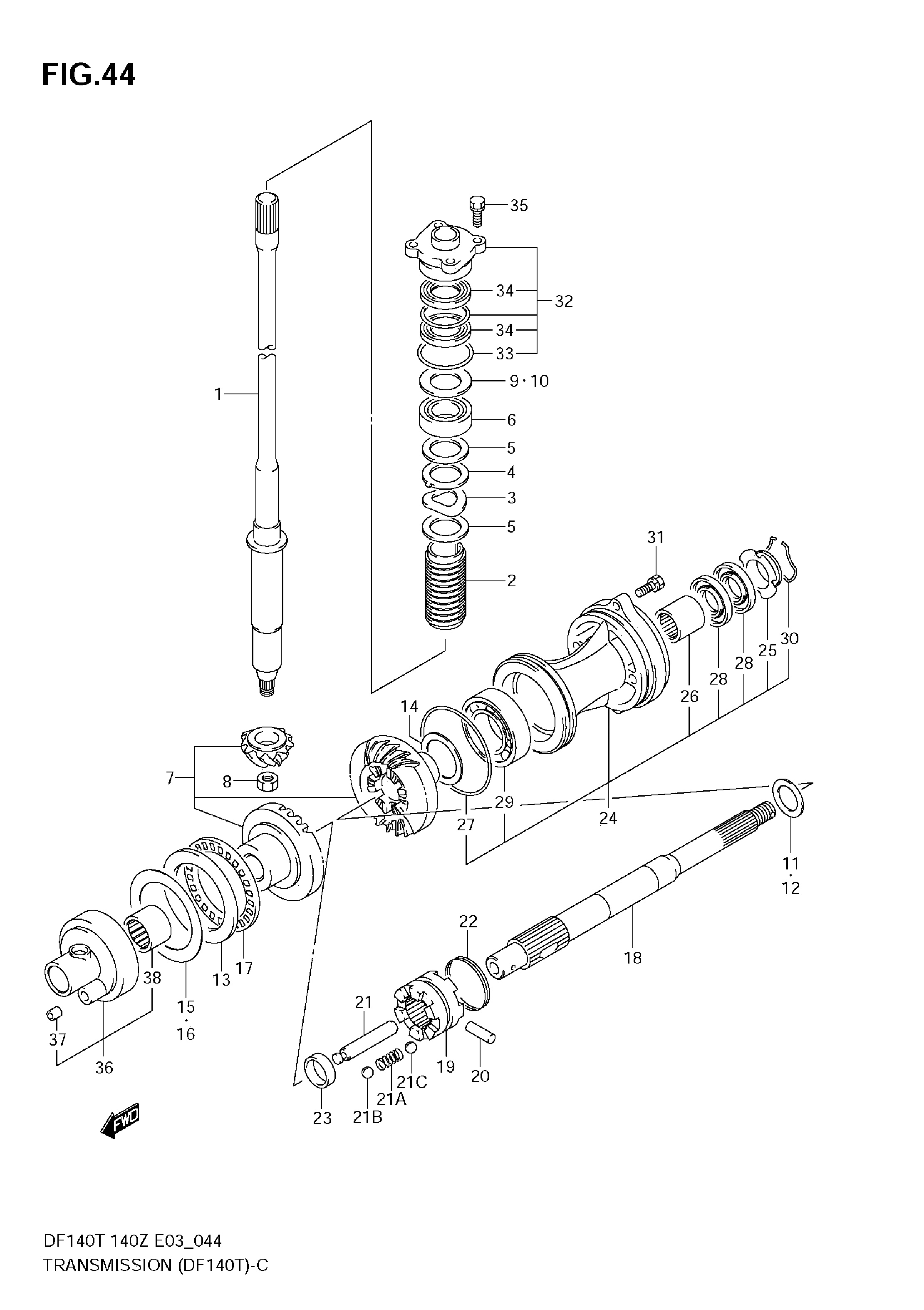 TRASMISSIONE (DF140T)