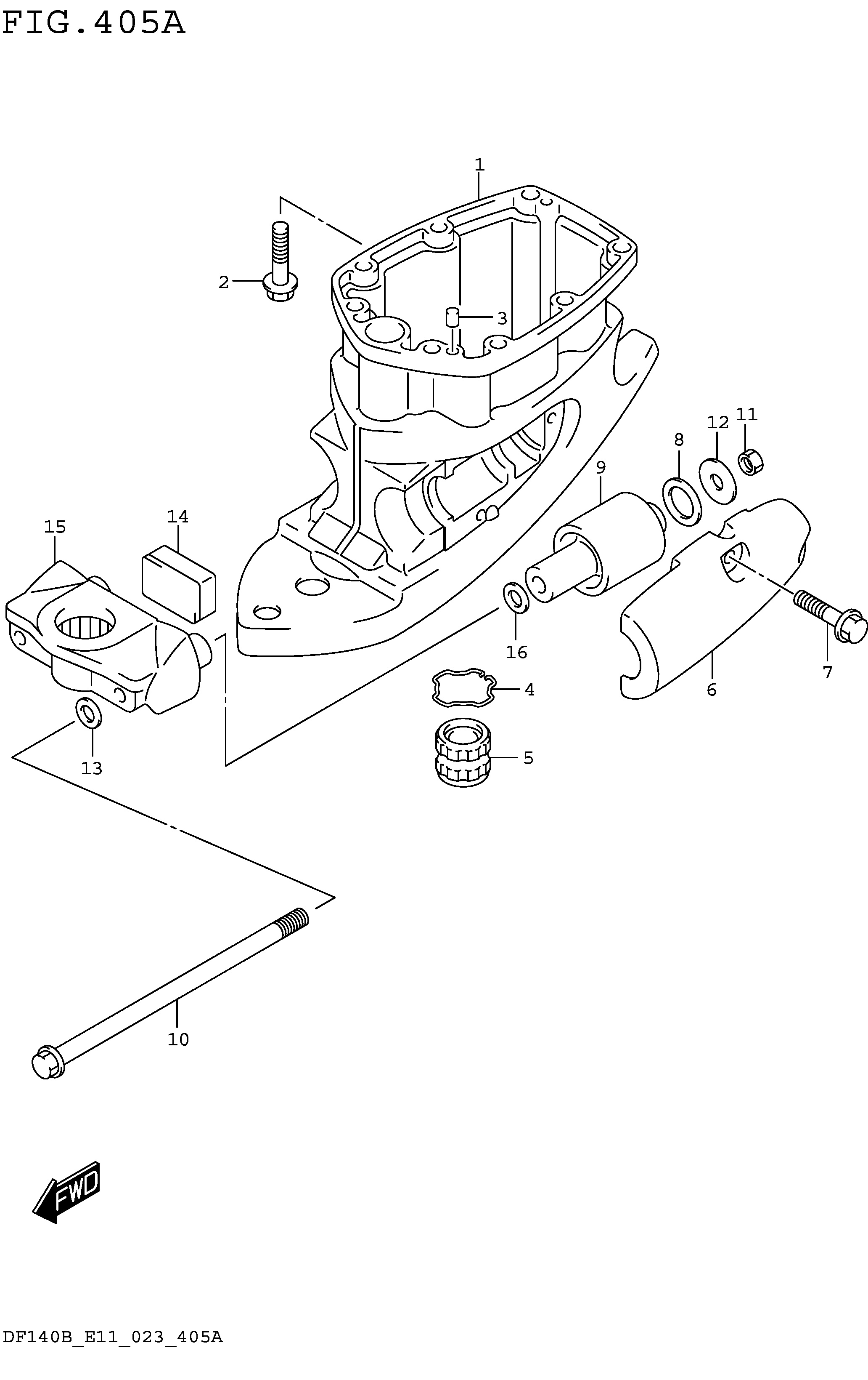 Carter d'arbre de transmission