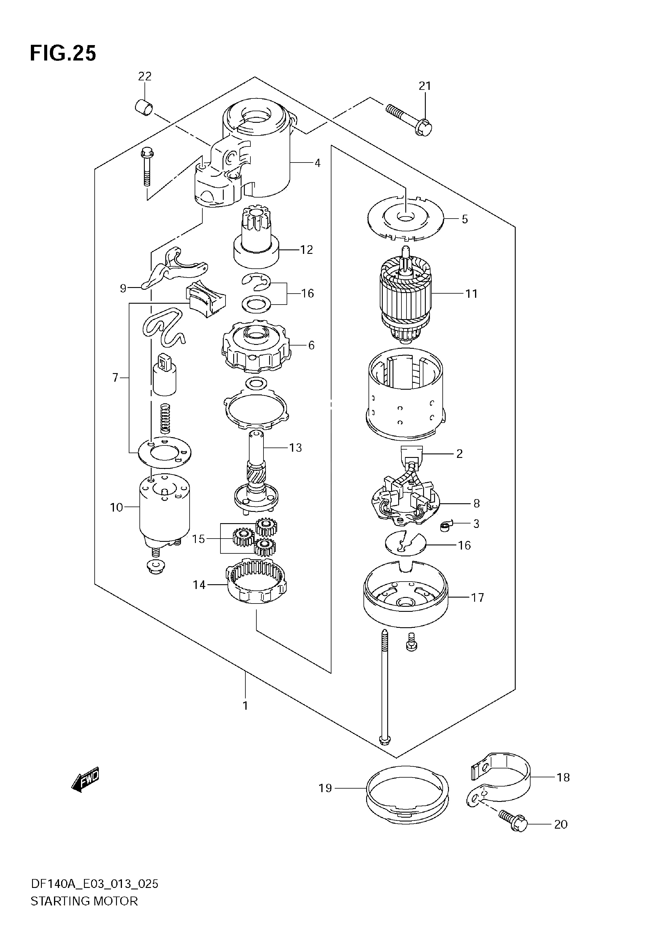 DEMARREUR MOTEUR