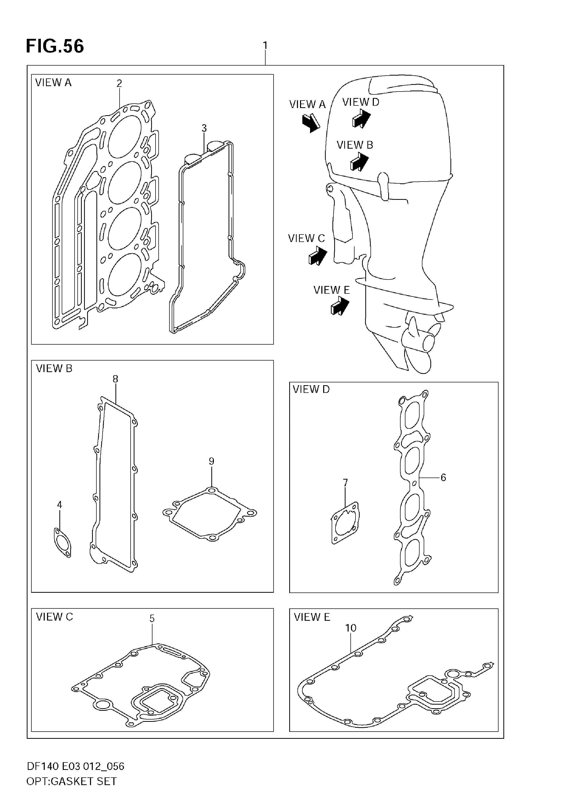 JEU DE JOINTS OPT