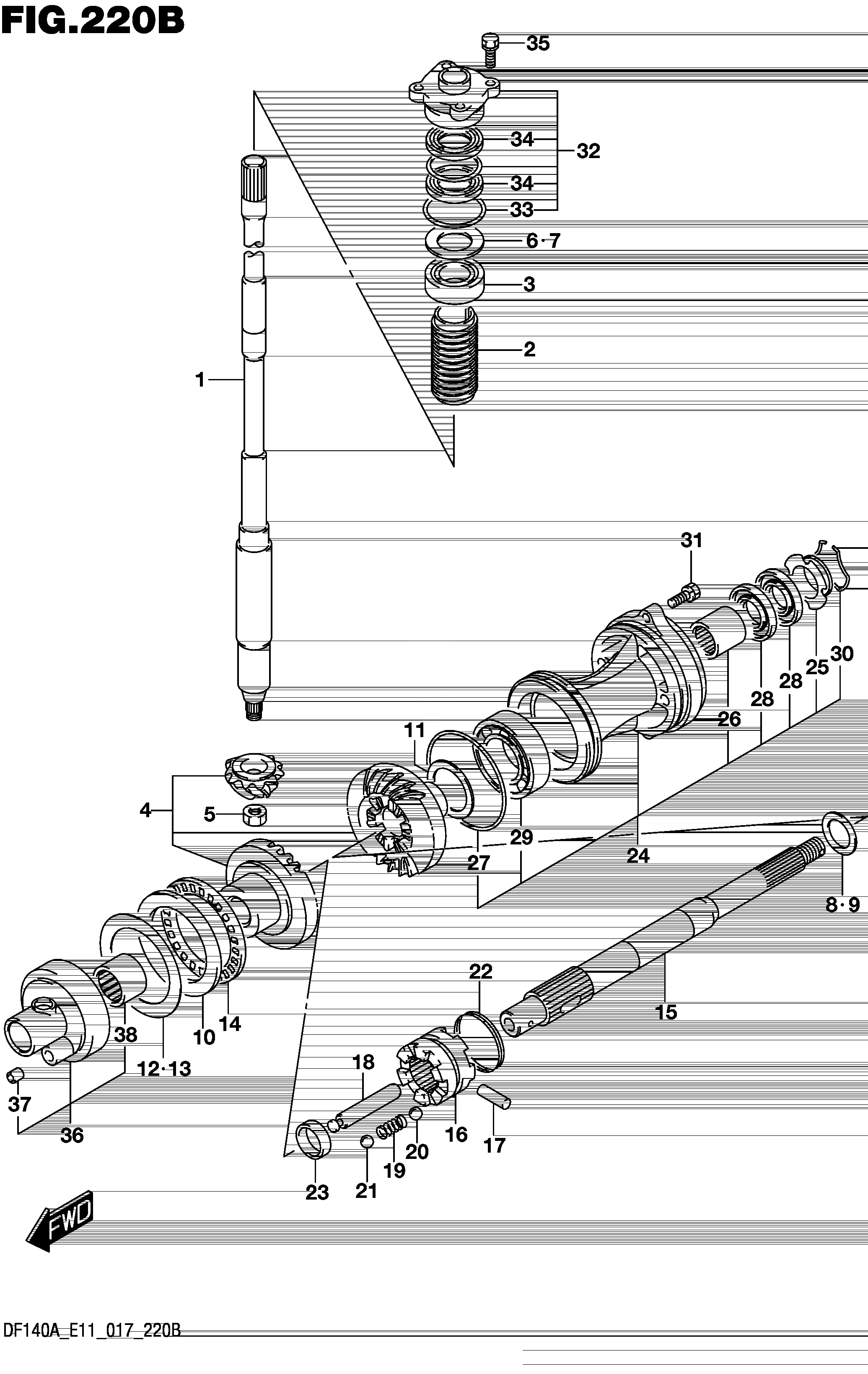 TRANSMISSION (DF115AT E11)