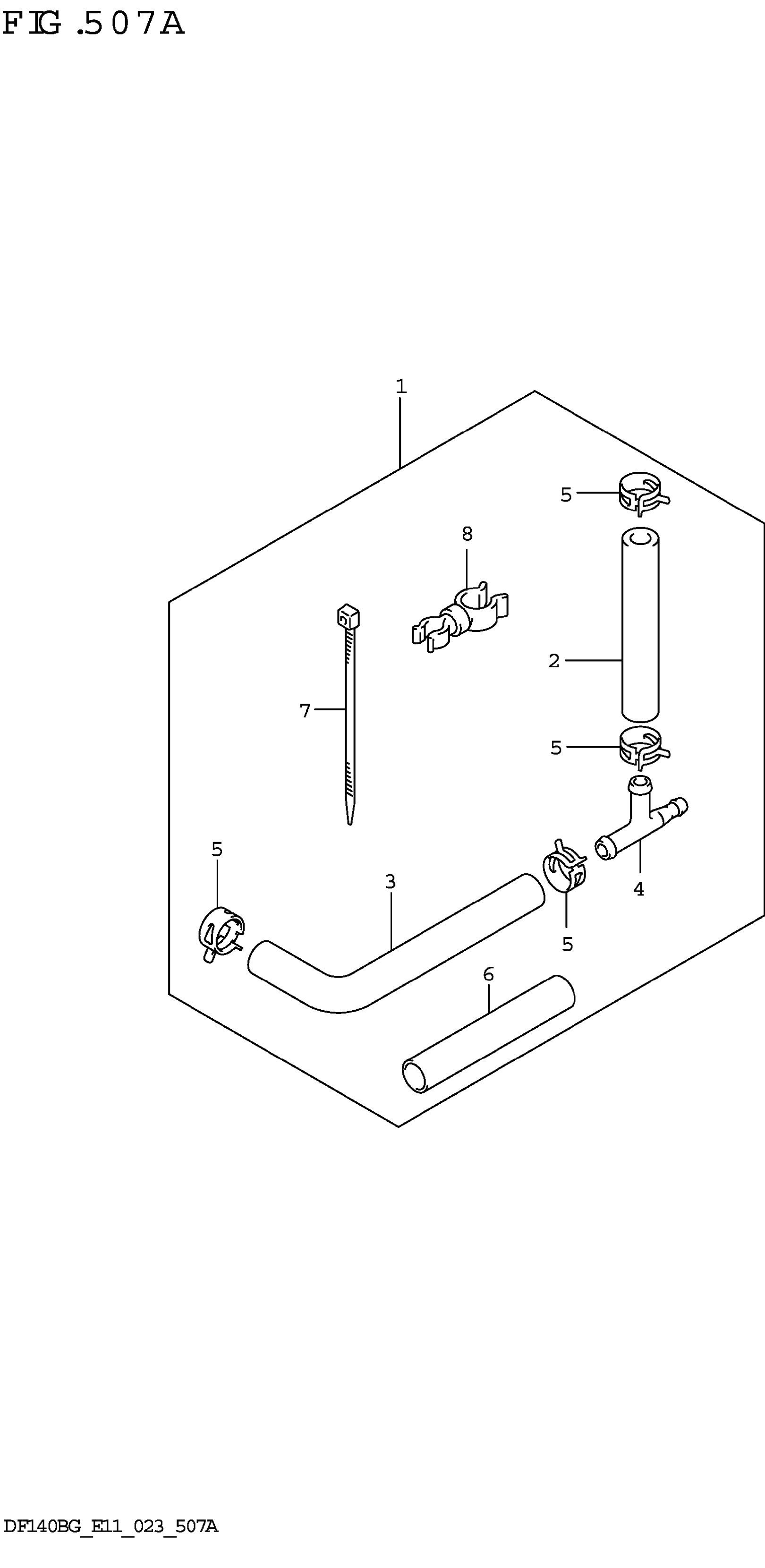 OPT SOUS-KIT DE MANOMÈTRE DE PRESSION D'EAU (DF115BG DF115BZG)