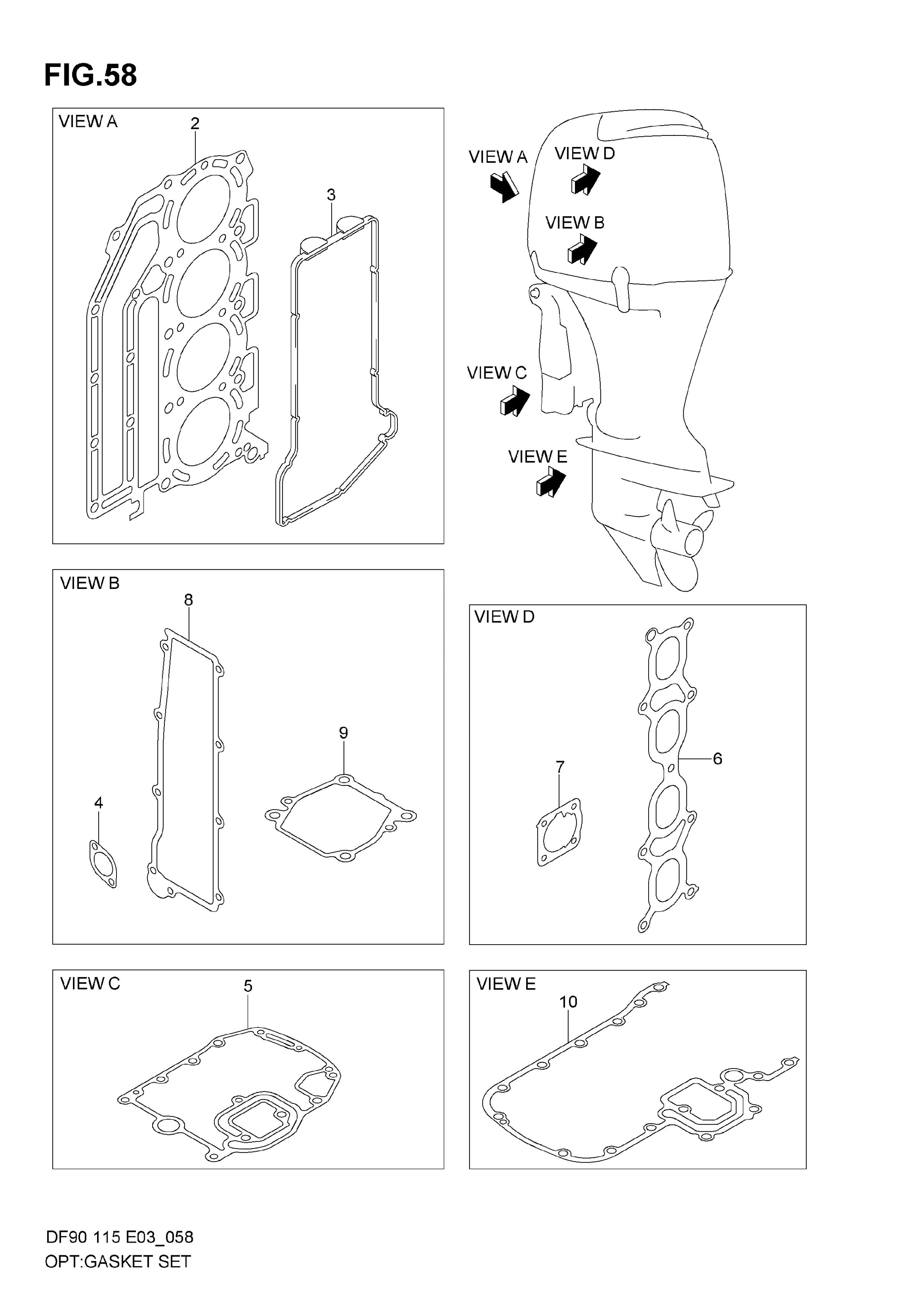 JEU DE JOINTS OPT
