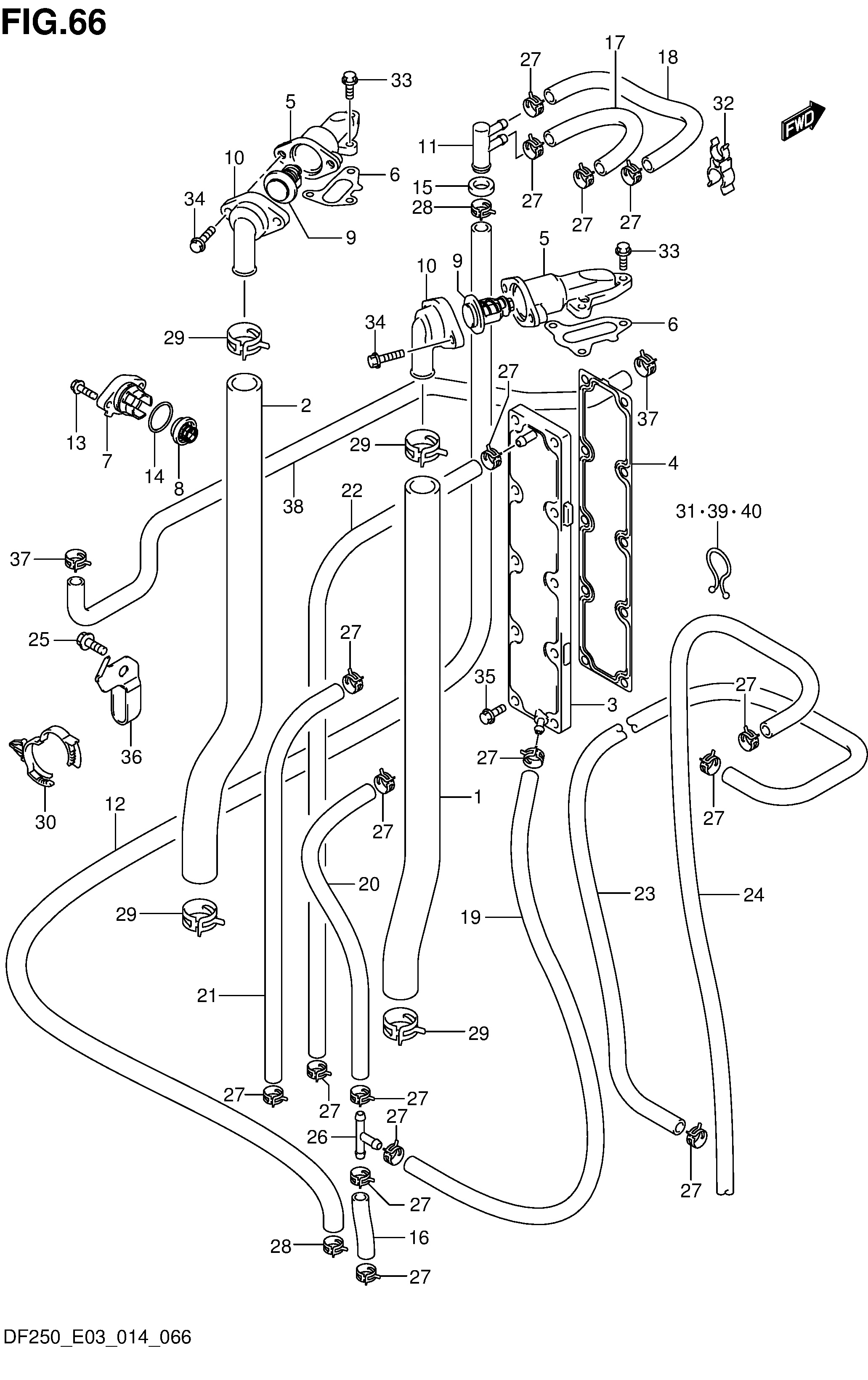 THERMOSTAT (DF250Z E03)