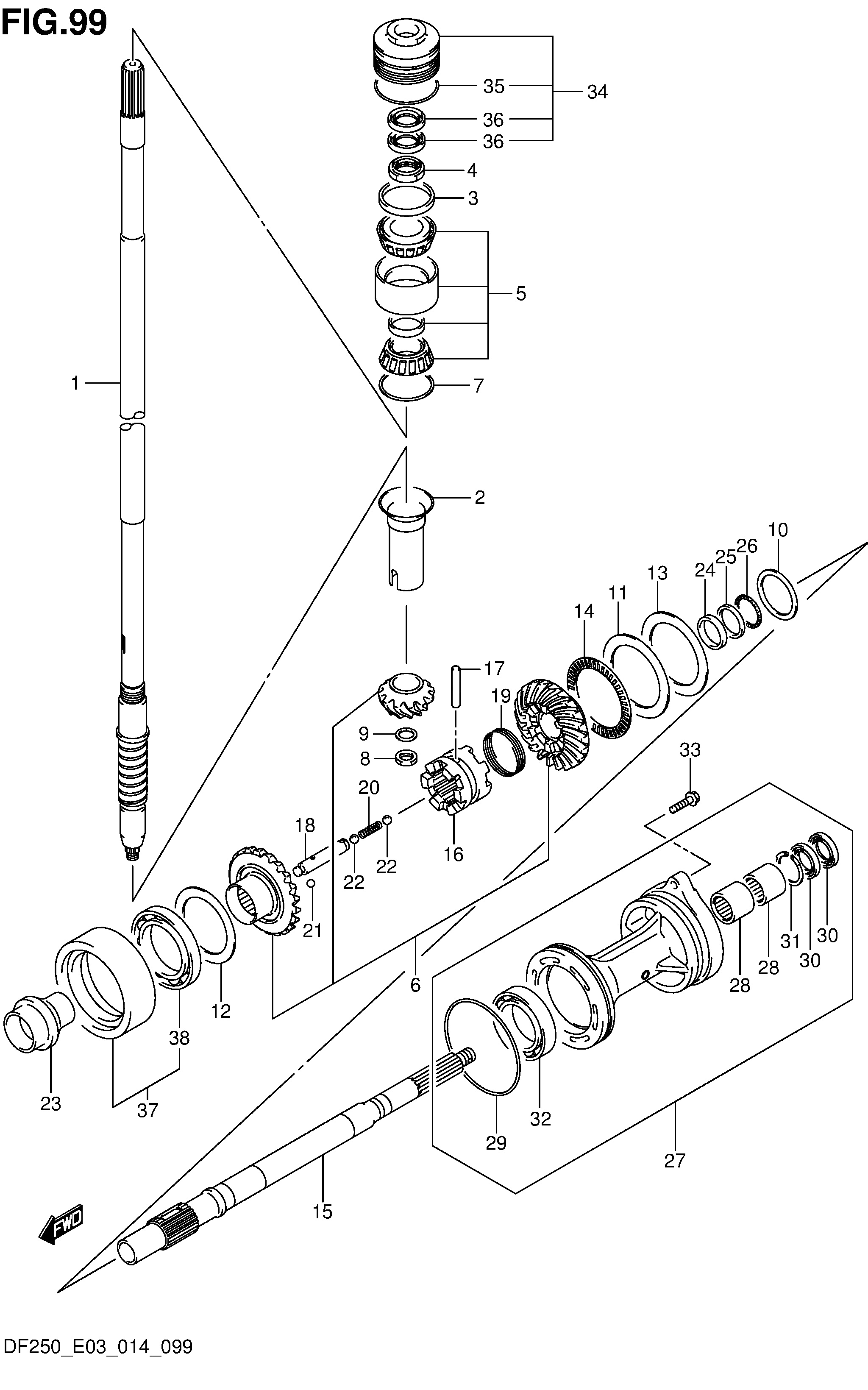 TRASMISSIONE (DF200Z E03)