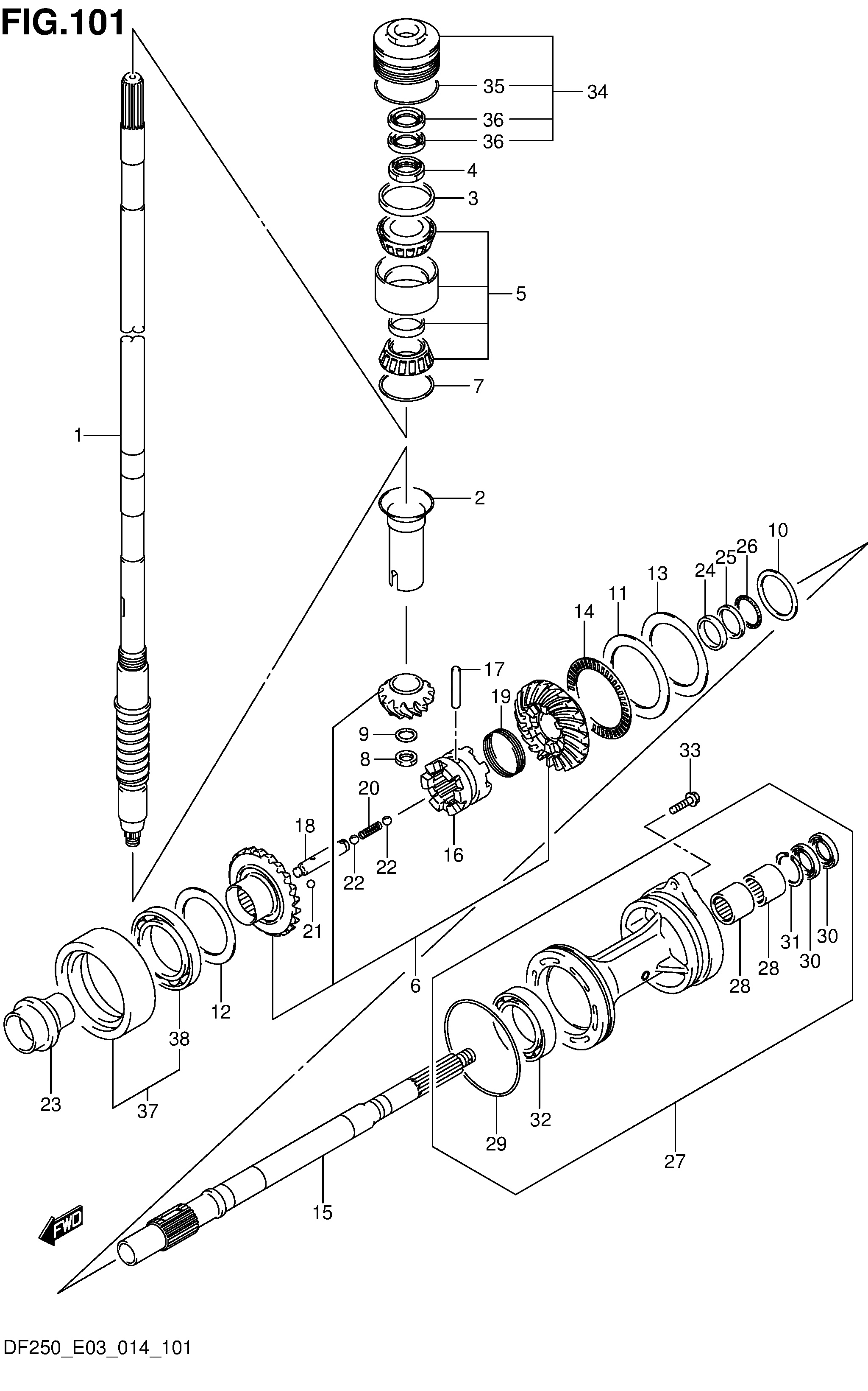 TRASMISSIONE (DF225Z E03)