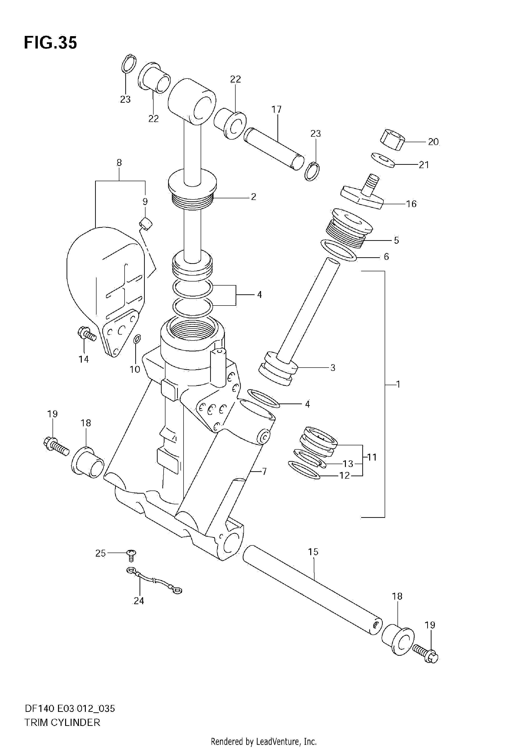 CYLINDRE DE GARNITURE
