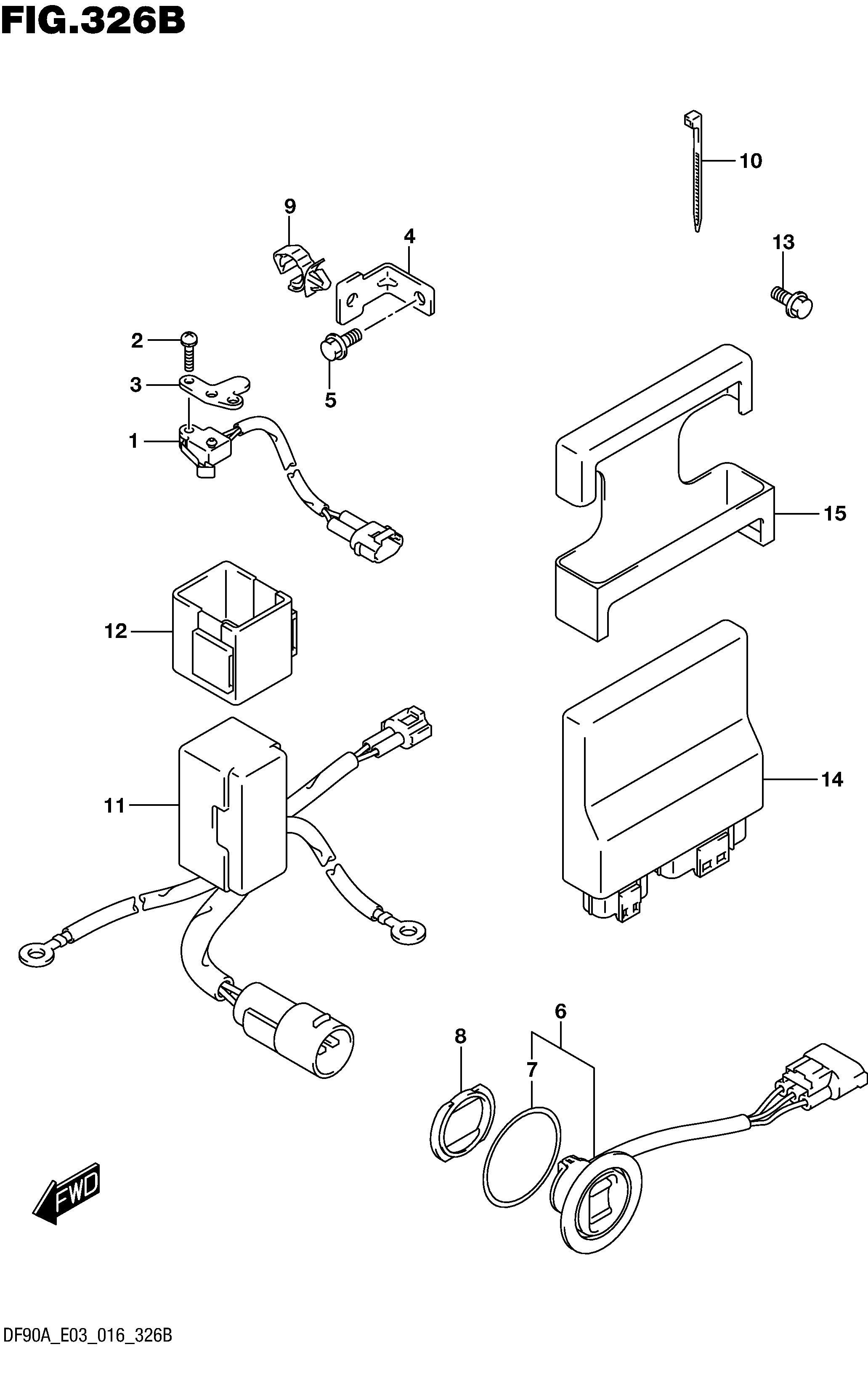 UNITÉ DE COMMANDE MOTEUR DE COMMUTATEUR PTT (DF80A E03)
