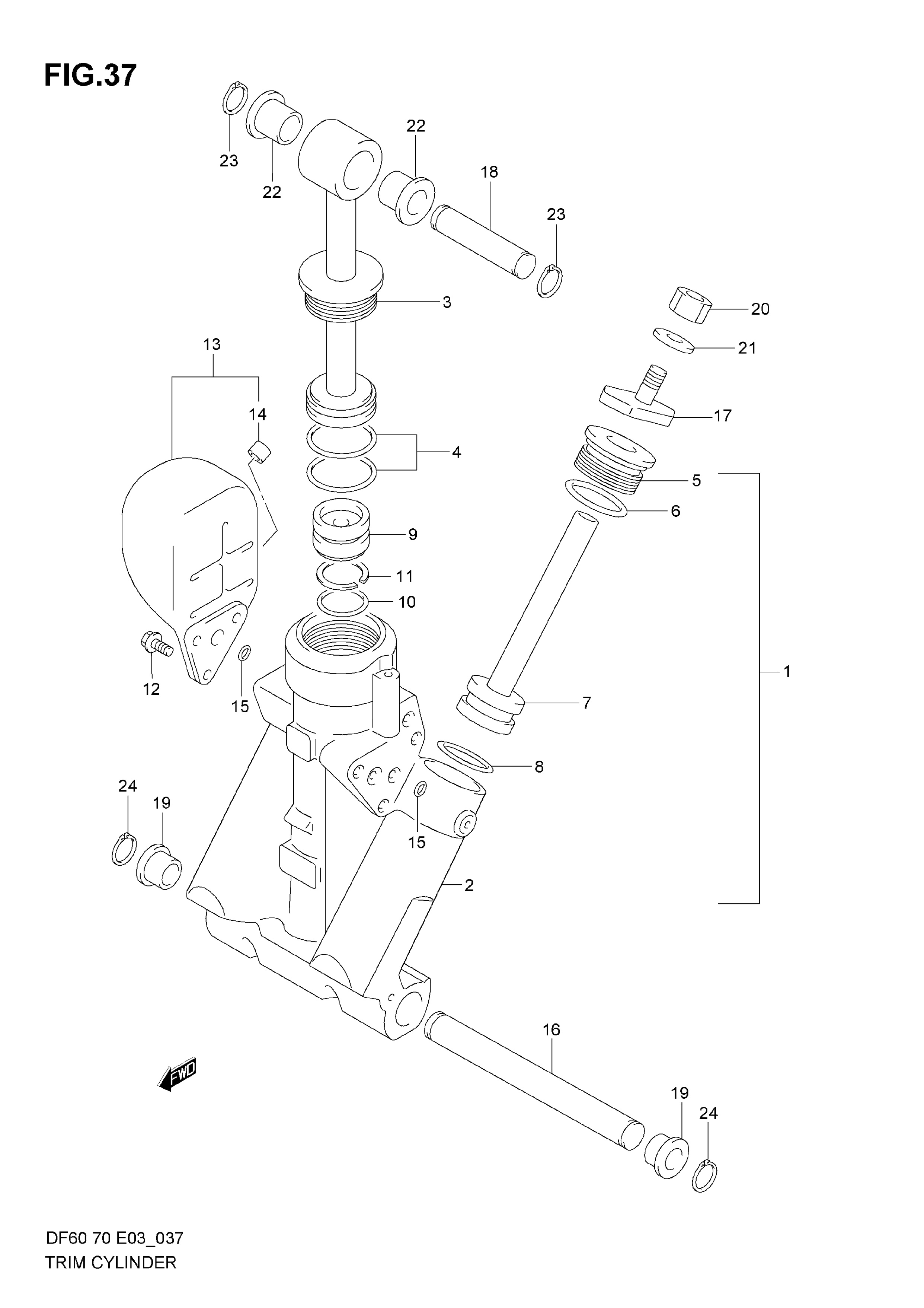 CYLINDRE DE GARNITURE