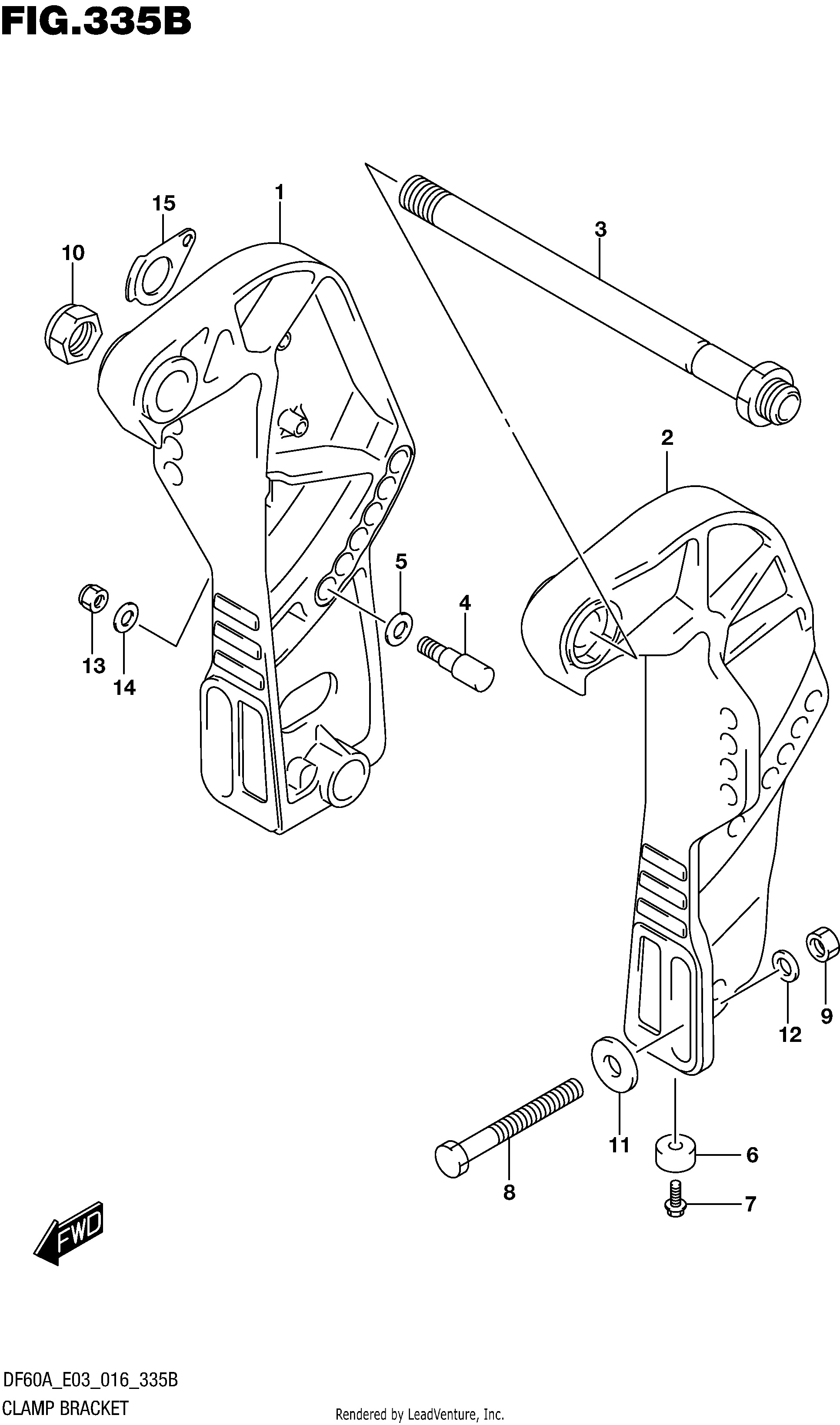 Support de fixation (DF50A E03)