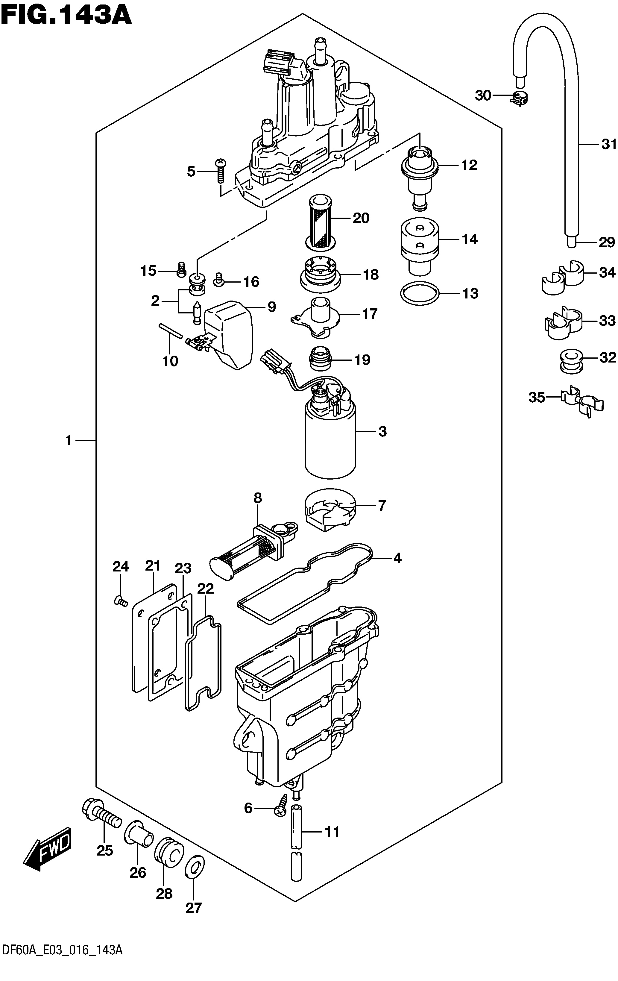 SÉPARATEUR DE VAPEUR DE CARBURANT
