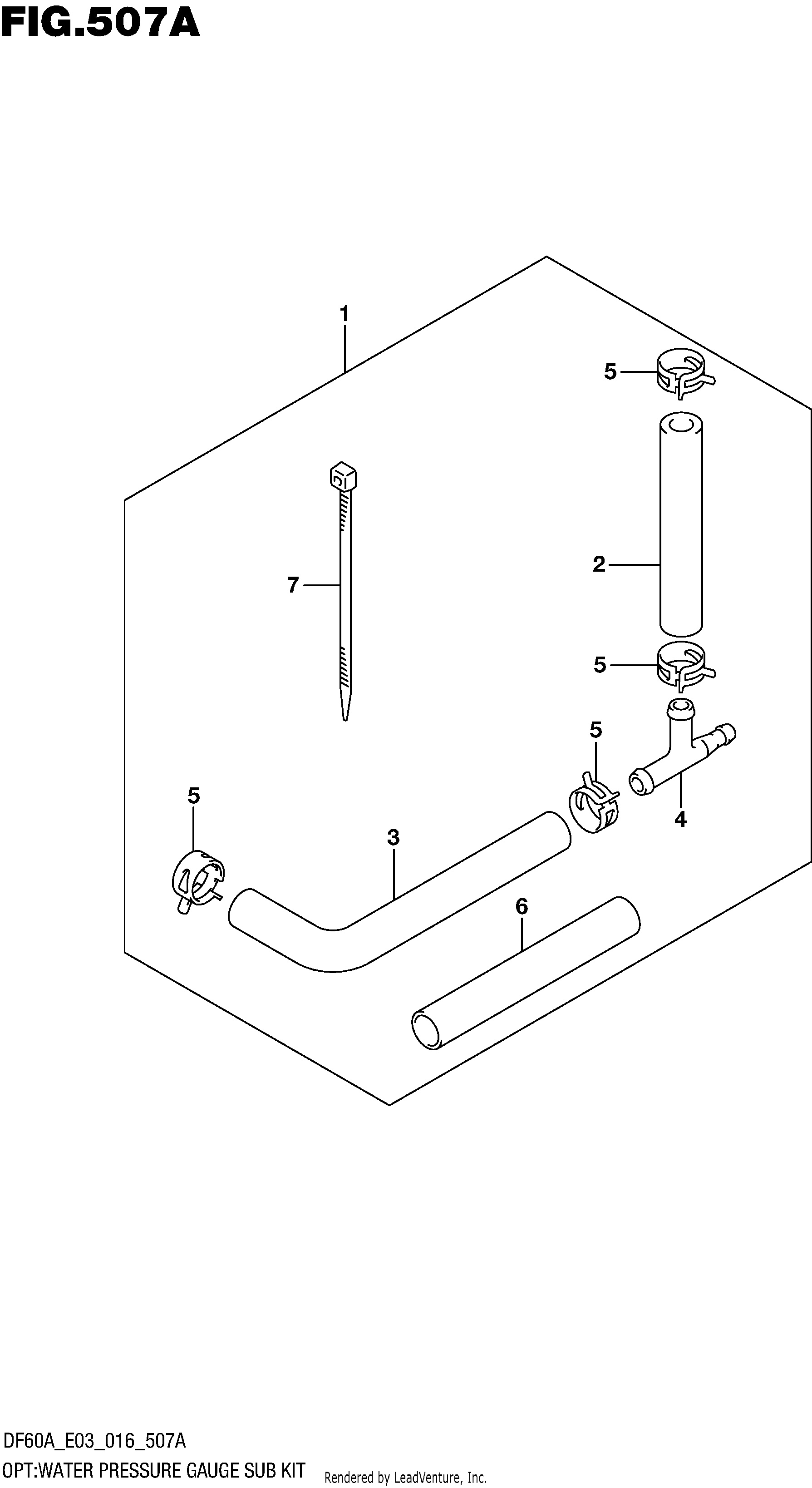 OPT SOUS-KIT DE MANOMÈTRE DE PRESSION D'EAU