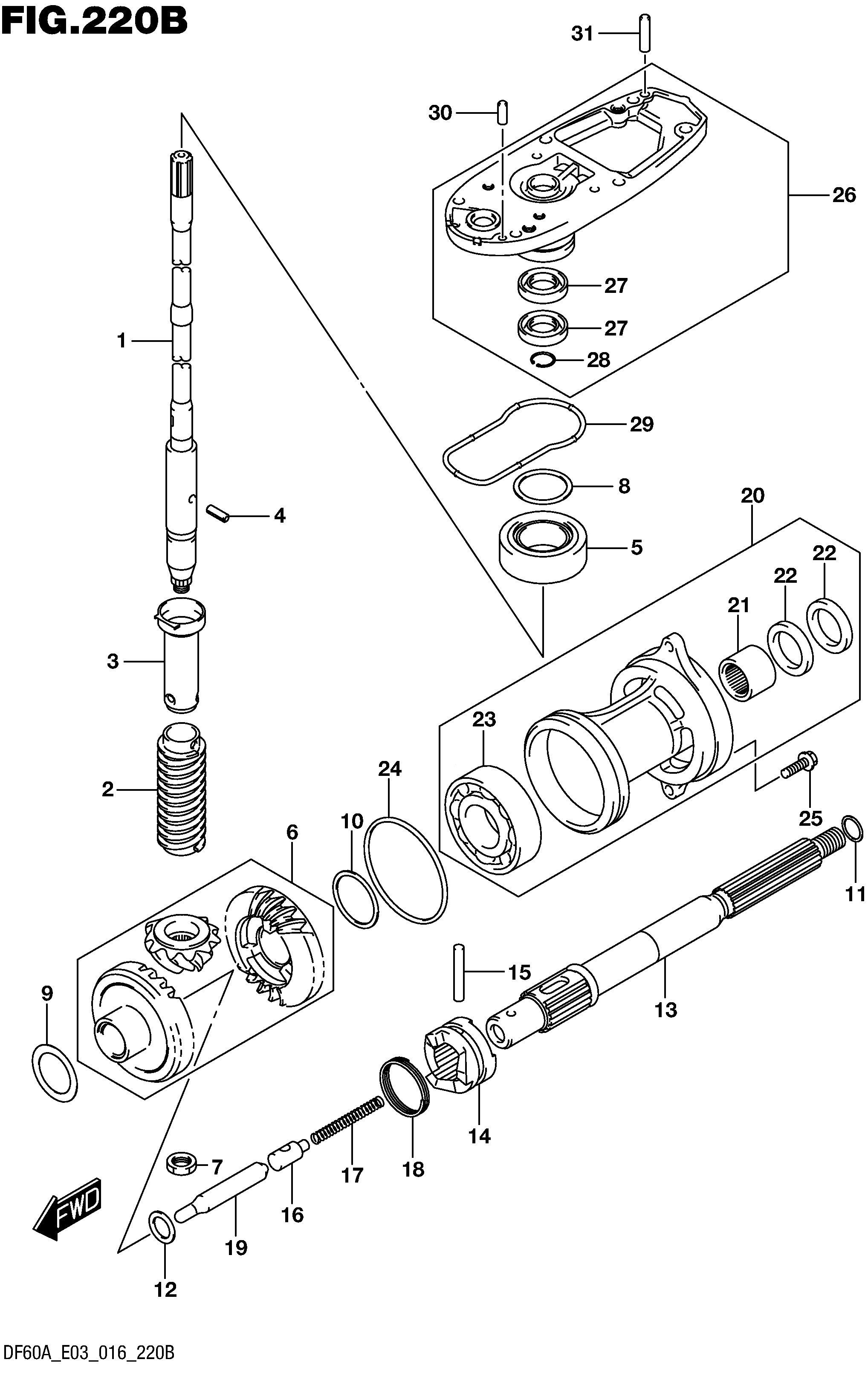 TRANSMISSION (DF50A E03)