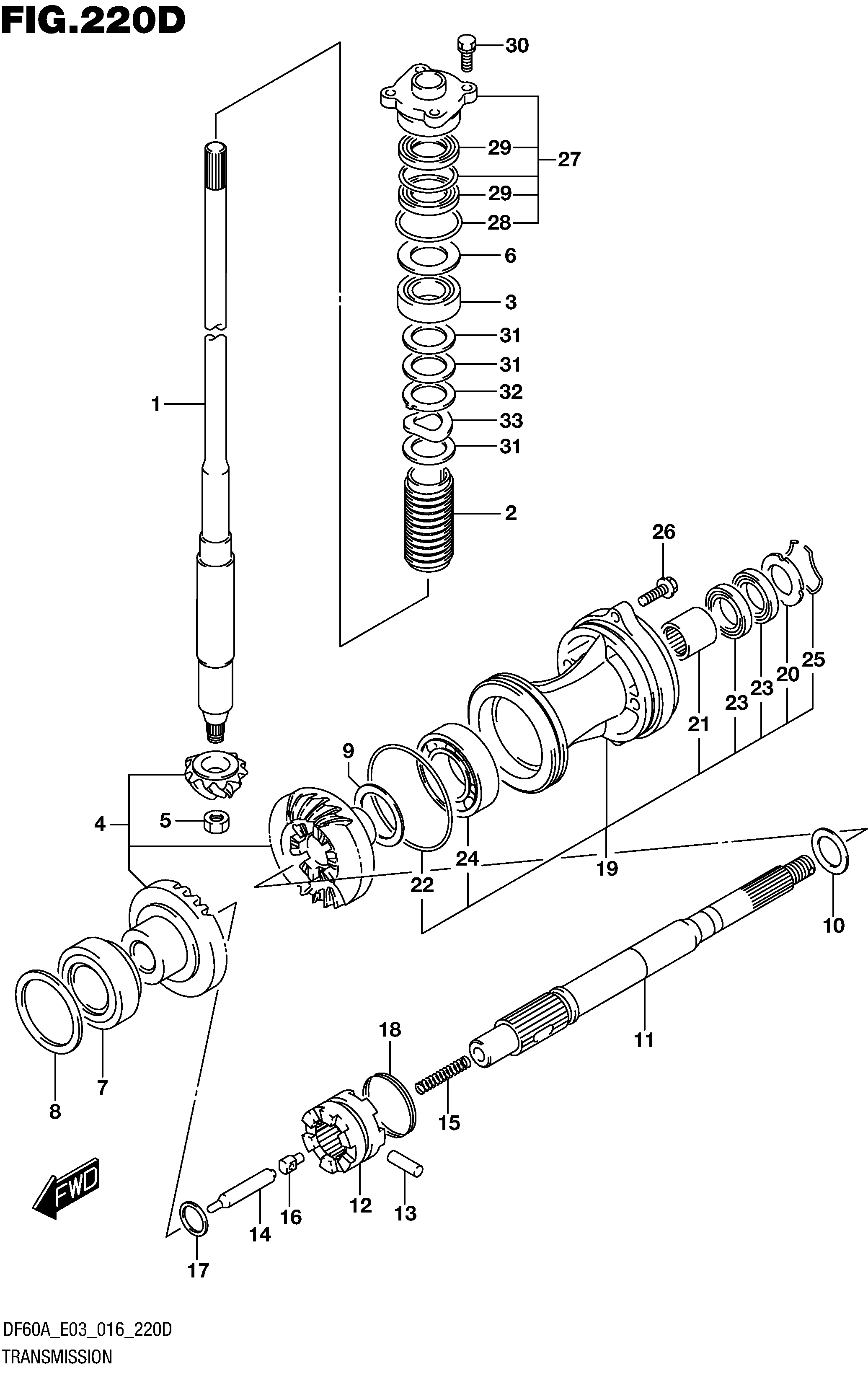 TRANSMISSION (DF50AVT E03)