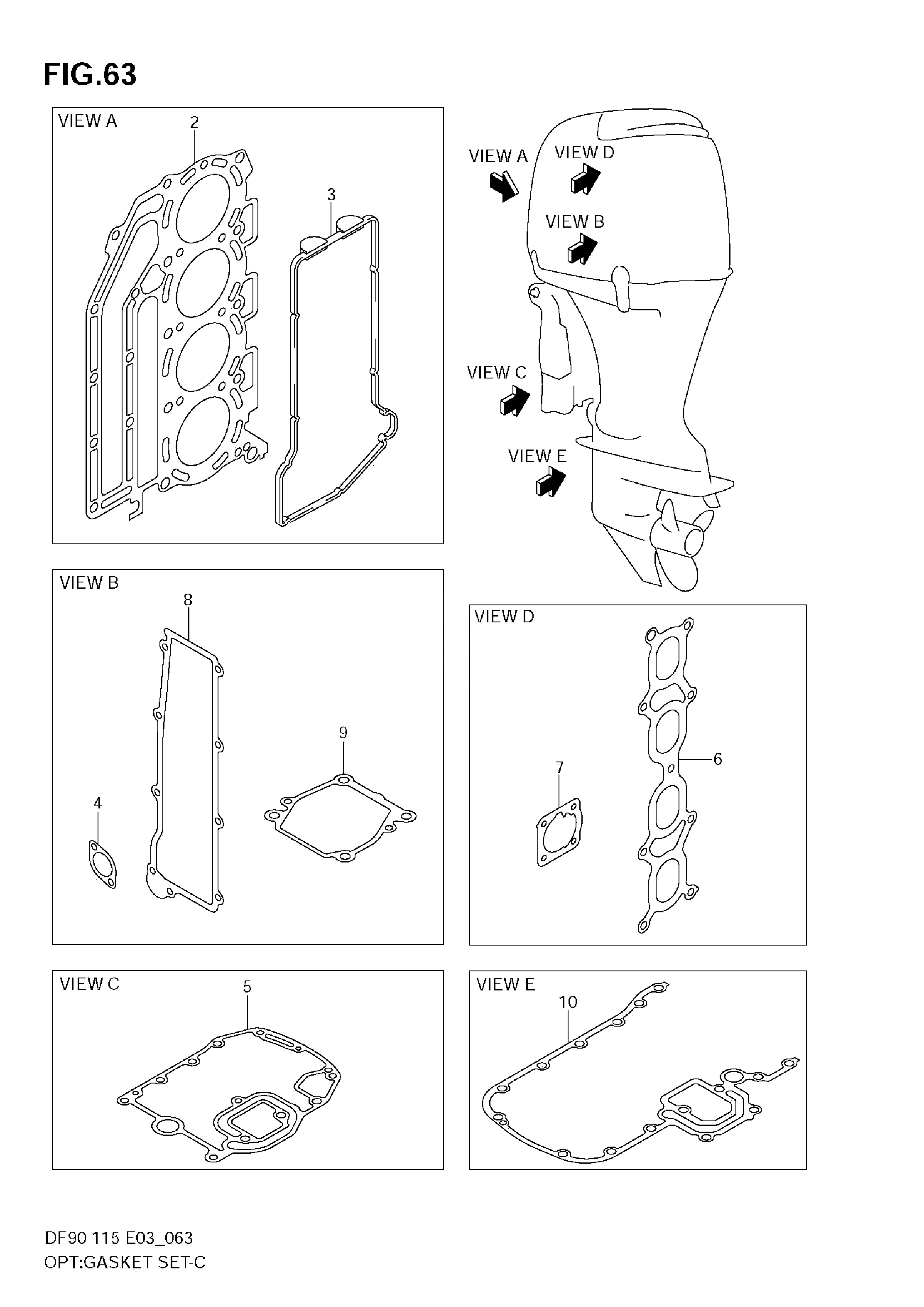 JEU DE JOINTS OPT