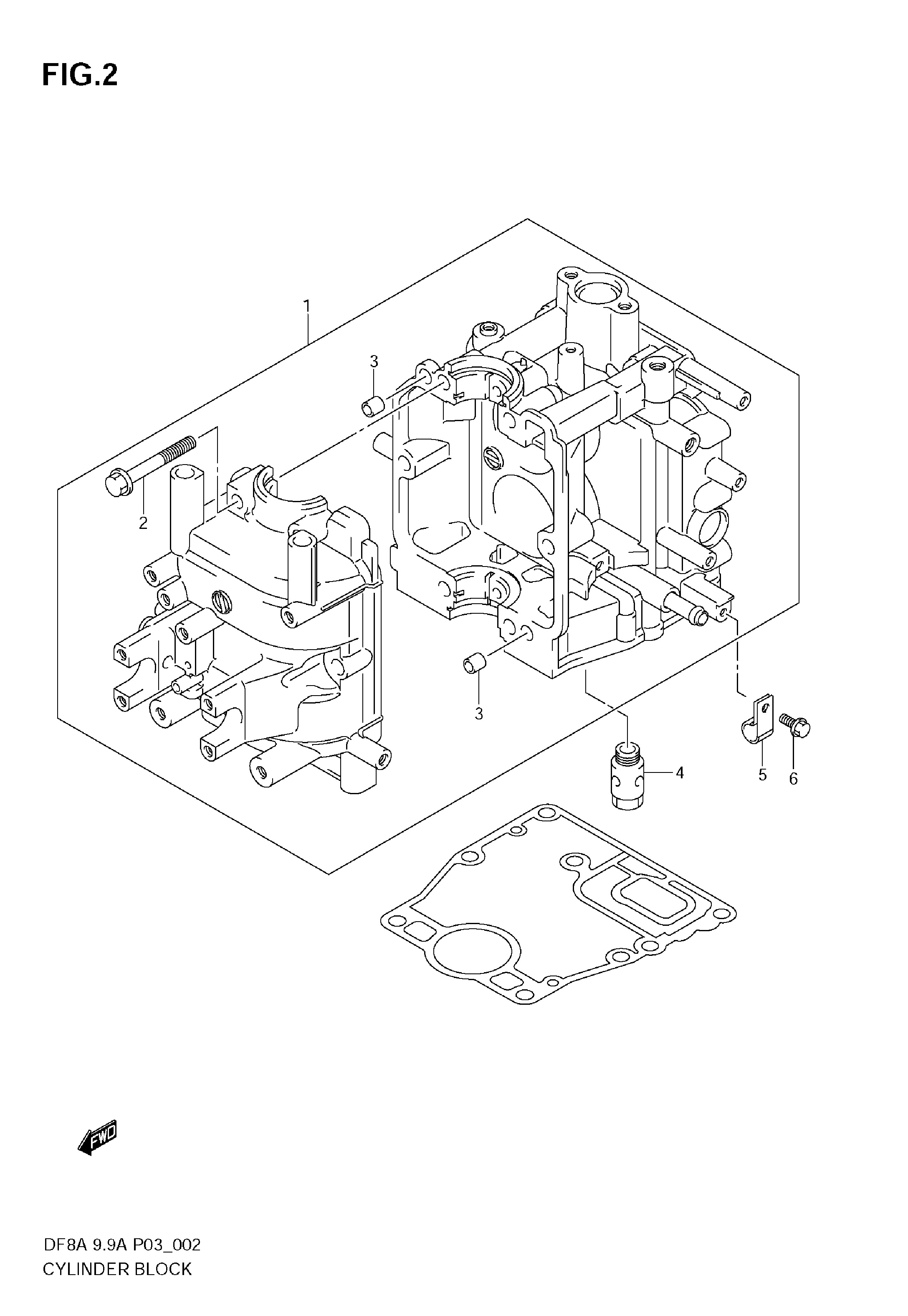 Cylinder block