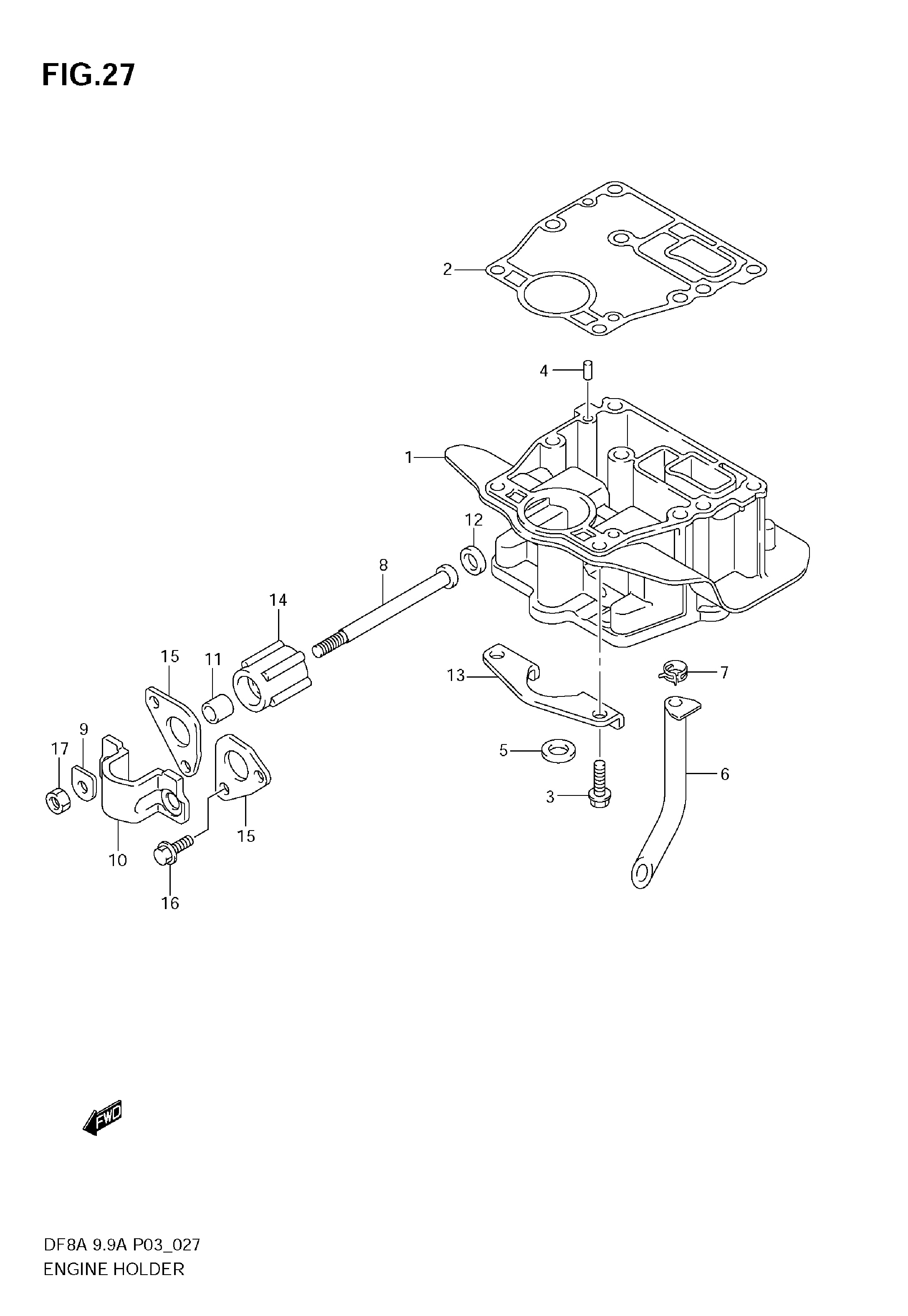 SOPORTE DEL MOTOR