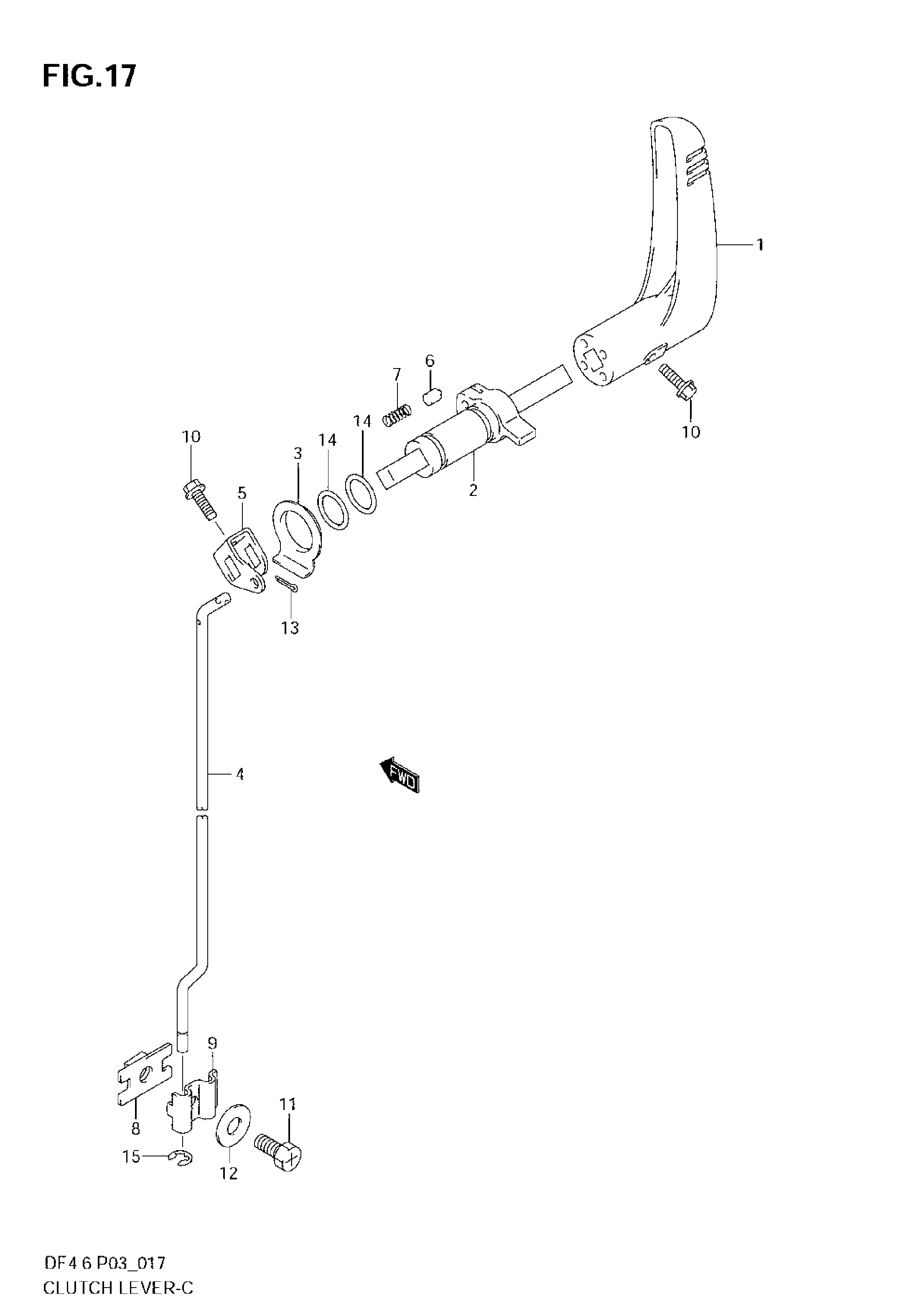 Levier d'inversion