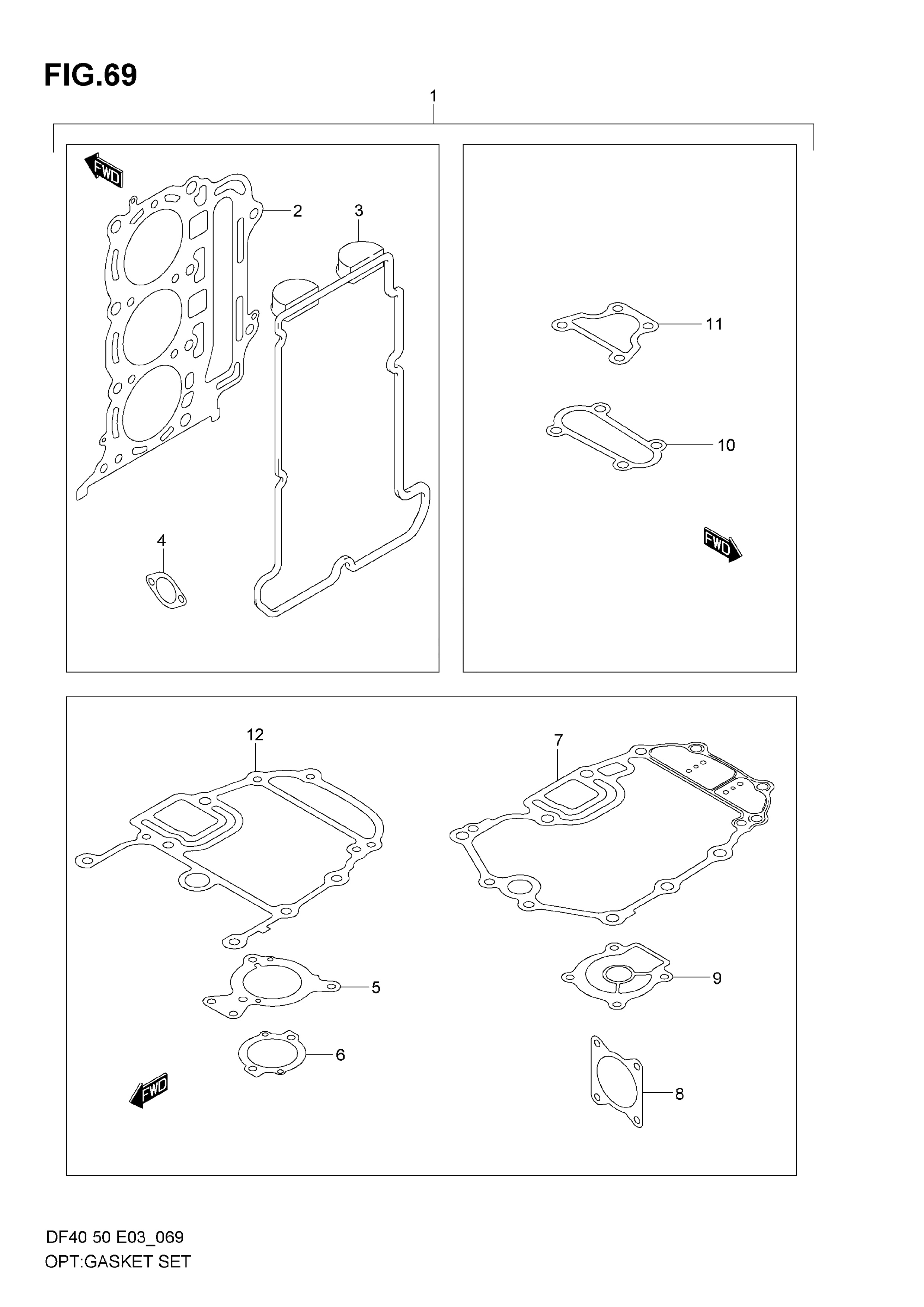 JEU DE JOINTS OPT
