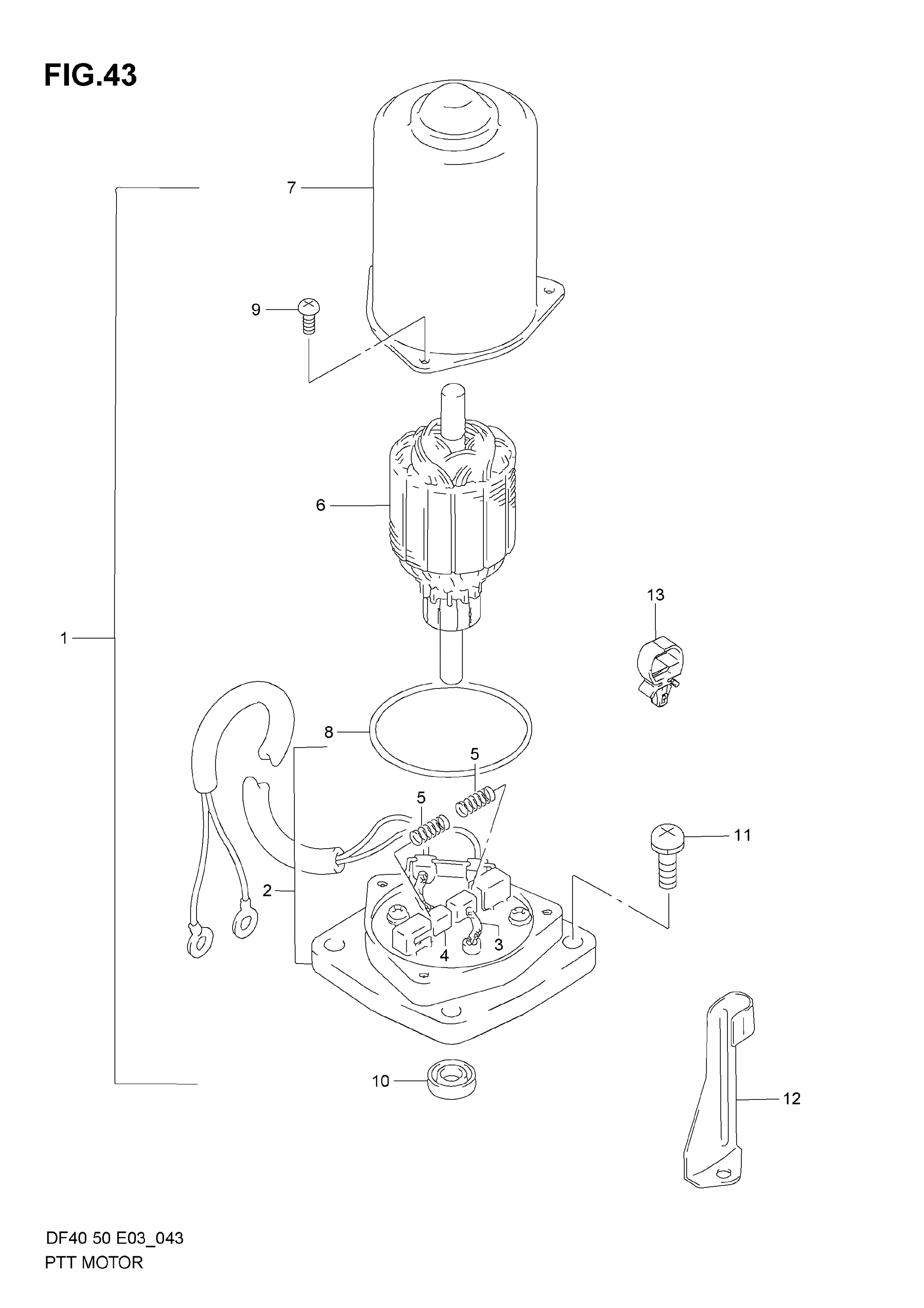 MOTEUR PTT (MODÈLE TYPE T 99,00)