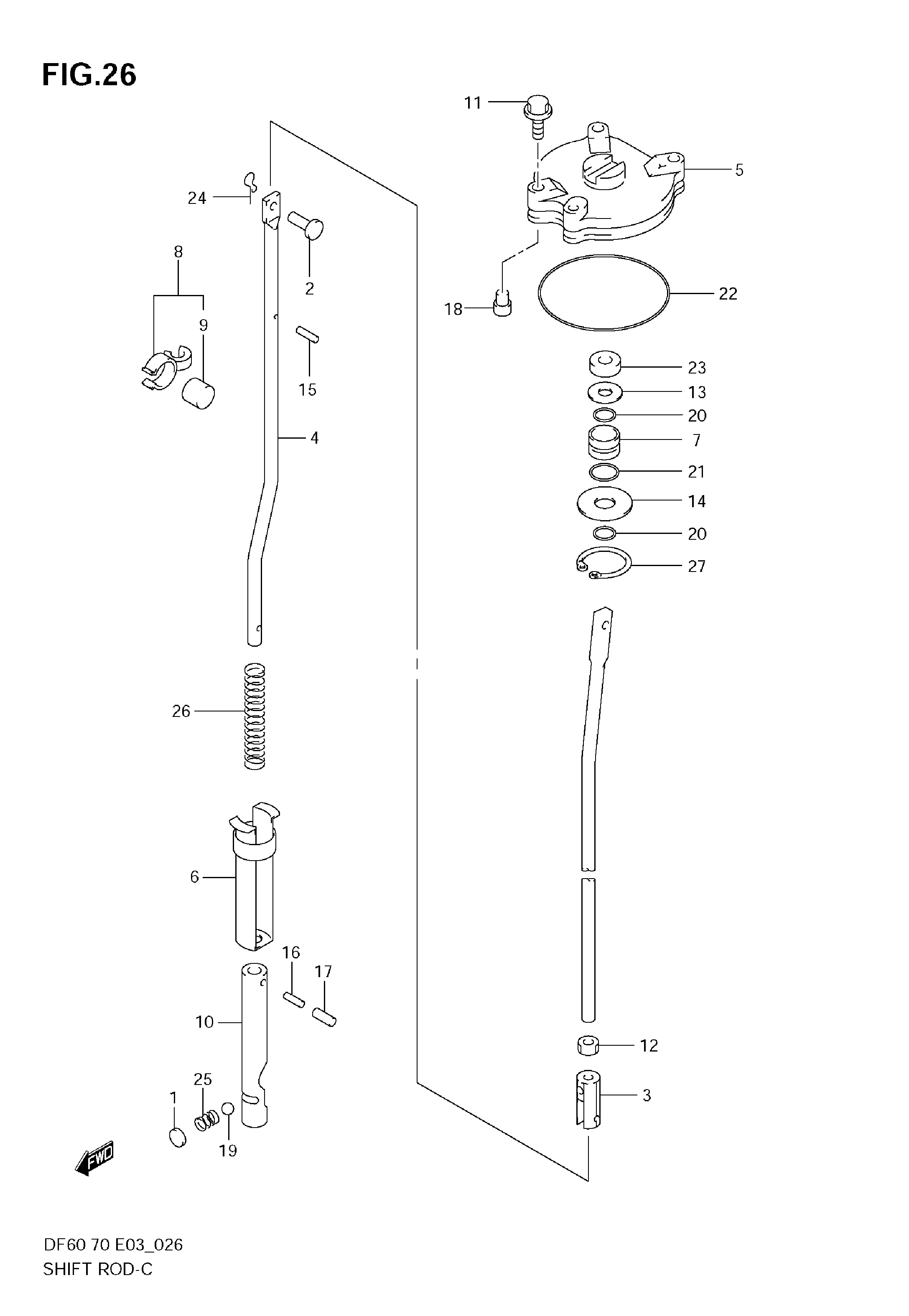 Tige d'inversion