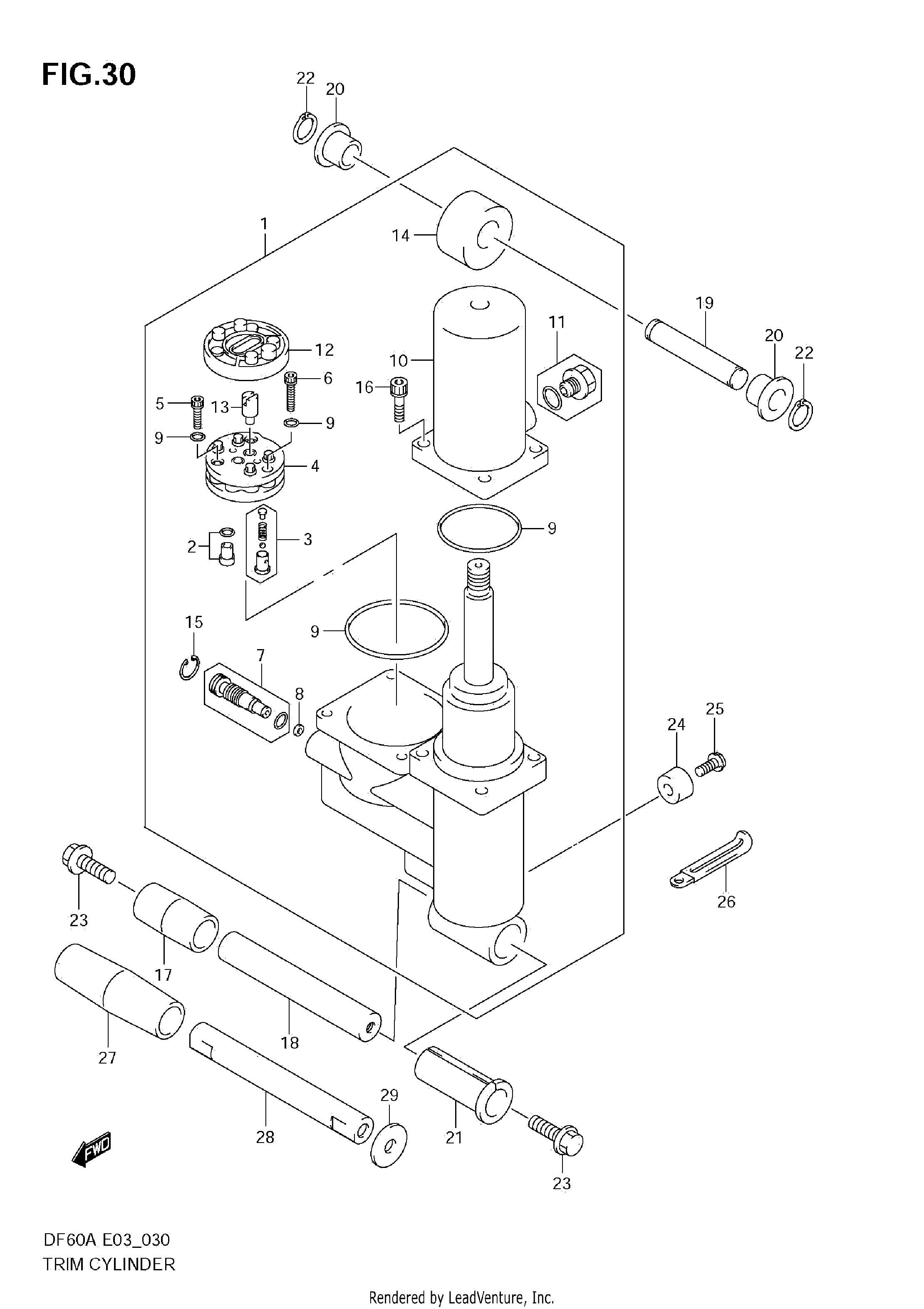 CYLINDRE DE GARNITURE