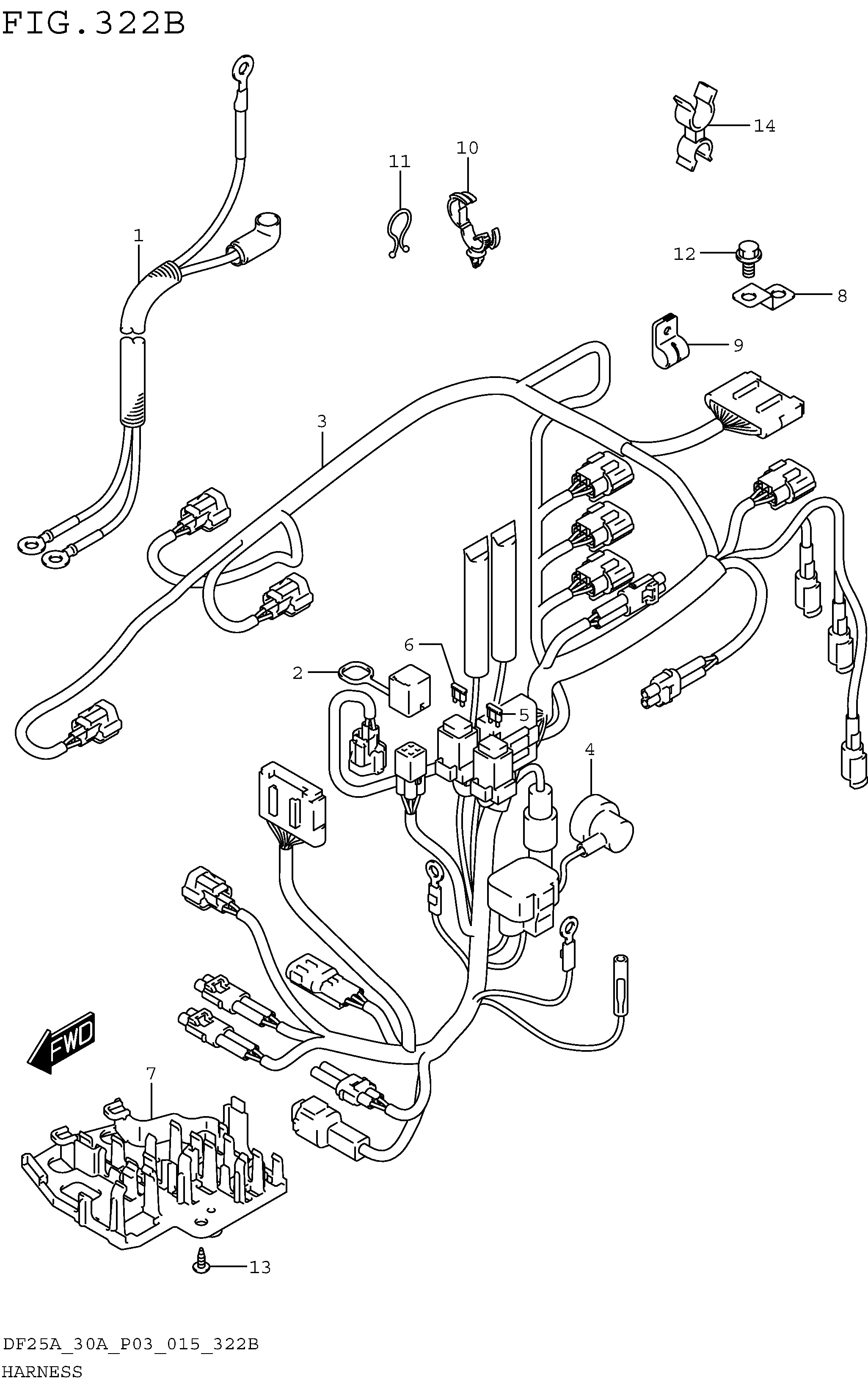 HARNAIS (DF25AR P03)