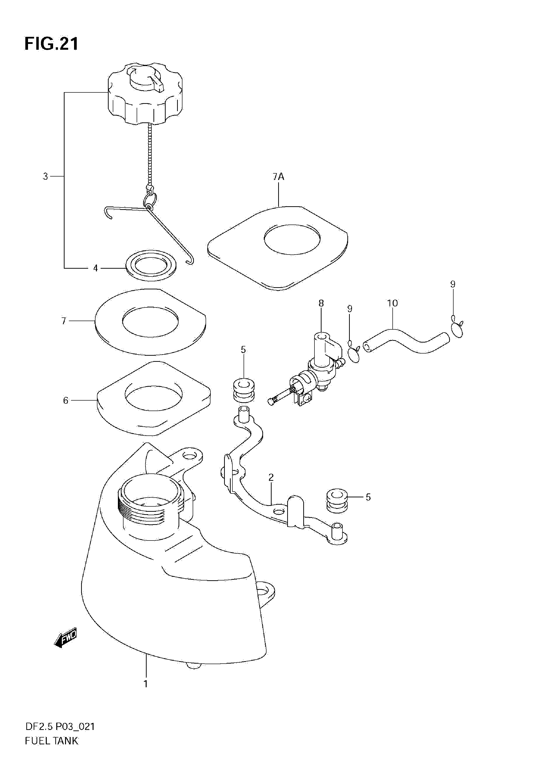 Réservoir de carburant
