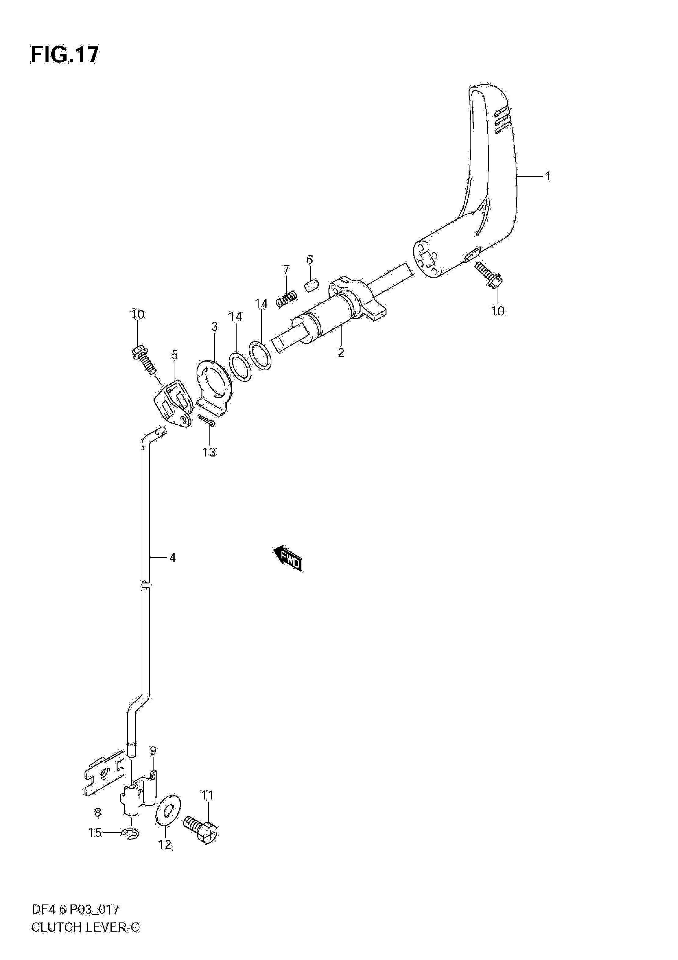 Levier d'inversion